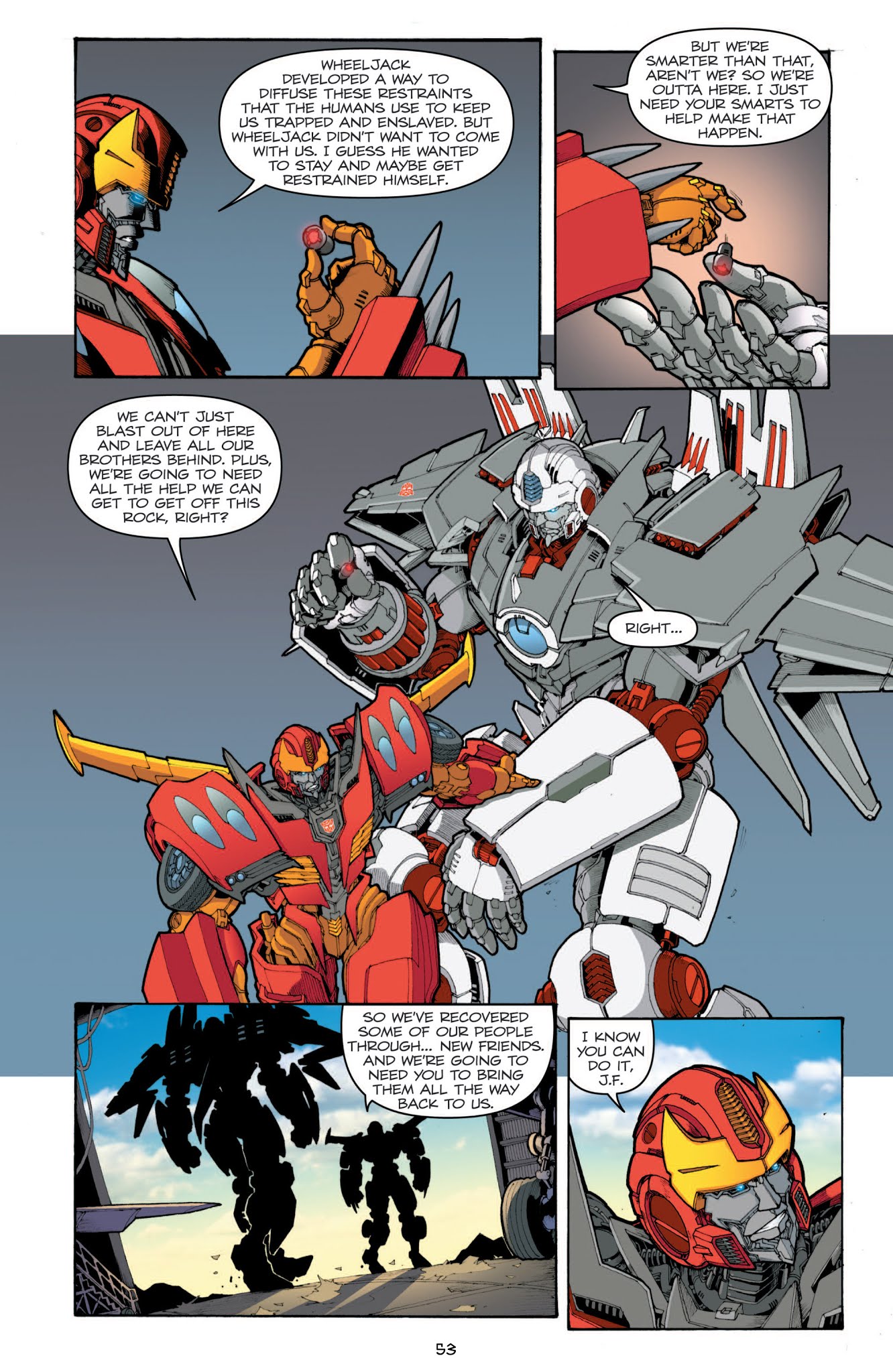 Read online Transformers: The IDW Collection comic -  Issue # TPB 6 (Part 1) - 53