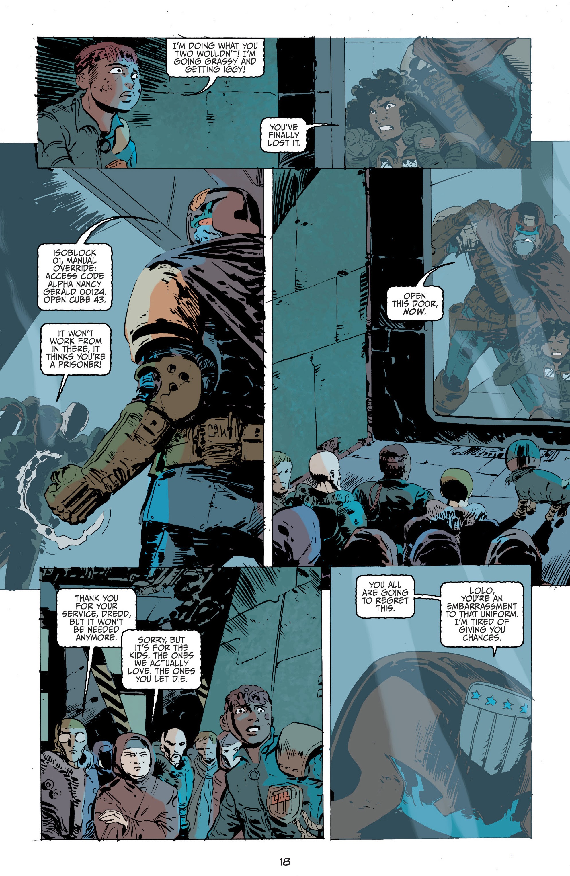 Read online Judge Dredd: Mega-City Zero comic -  Issue # TPB 3 - 18