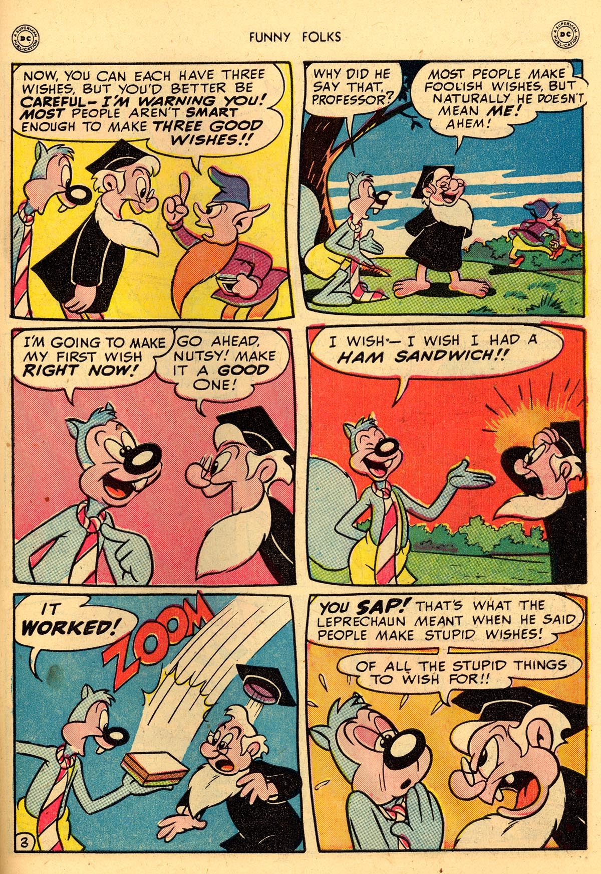 Read online Funny Folks comic -  Issue #18 - 45