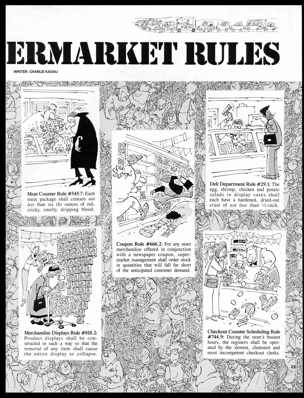 Read online MAD comic -  Issue #278 - 25