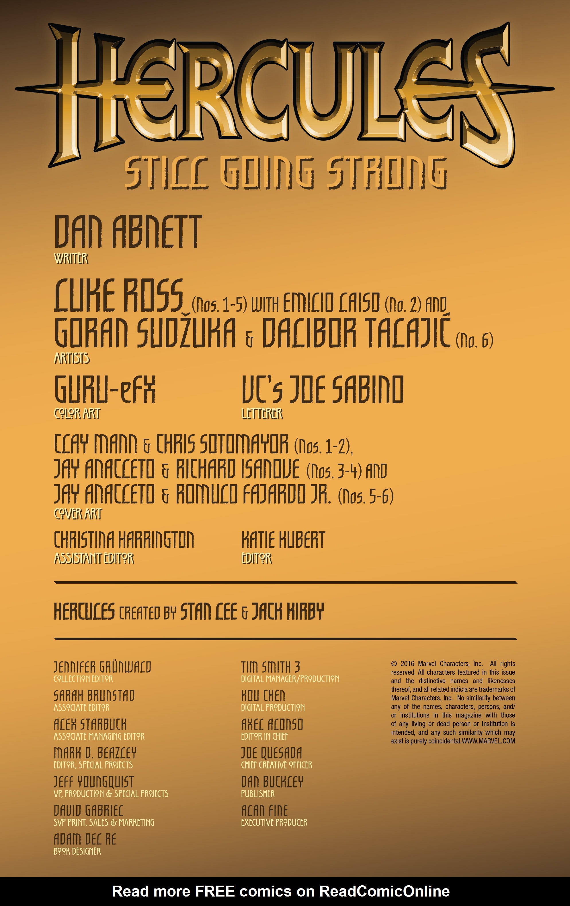 Read online Hercules: Still Going Strong comic -  Issue # TPB - 3