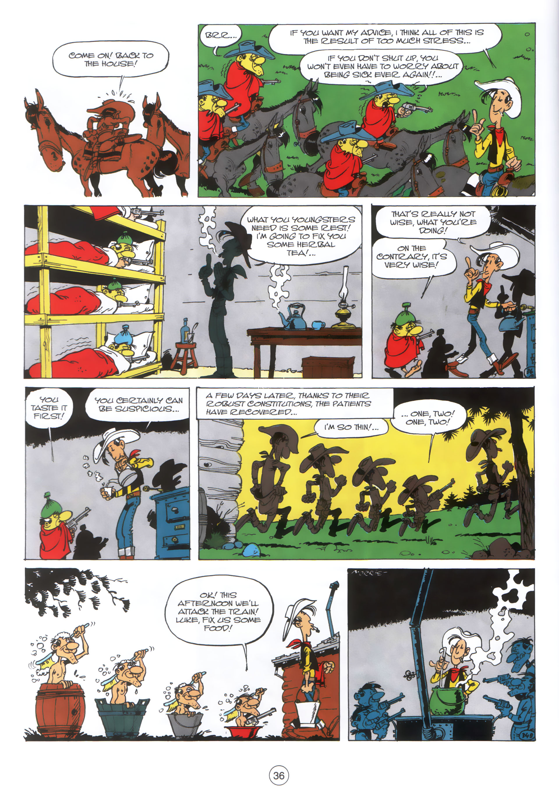 Read online A Lucky Luke Adventure comic -  Issue #30 - 35