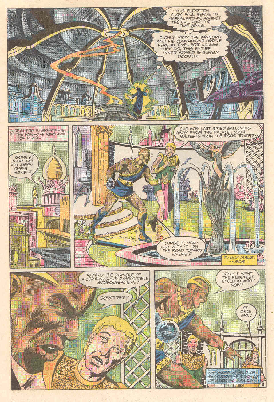 Read online Warlord (1976) comic -  Issue #113 - 10