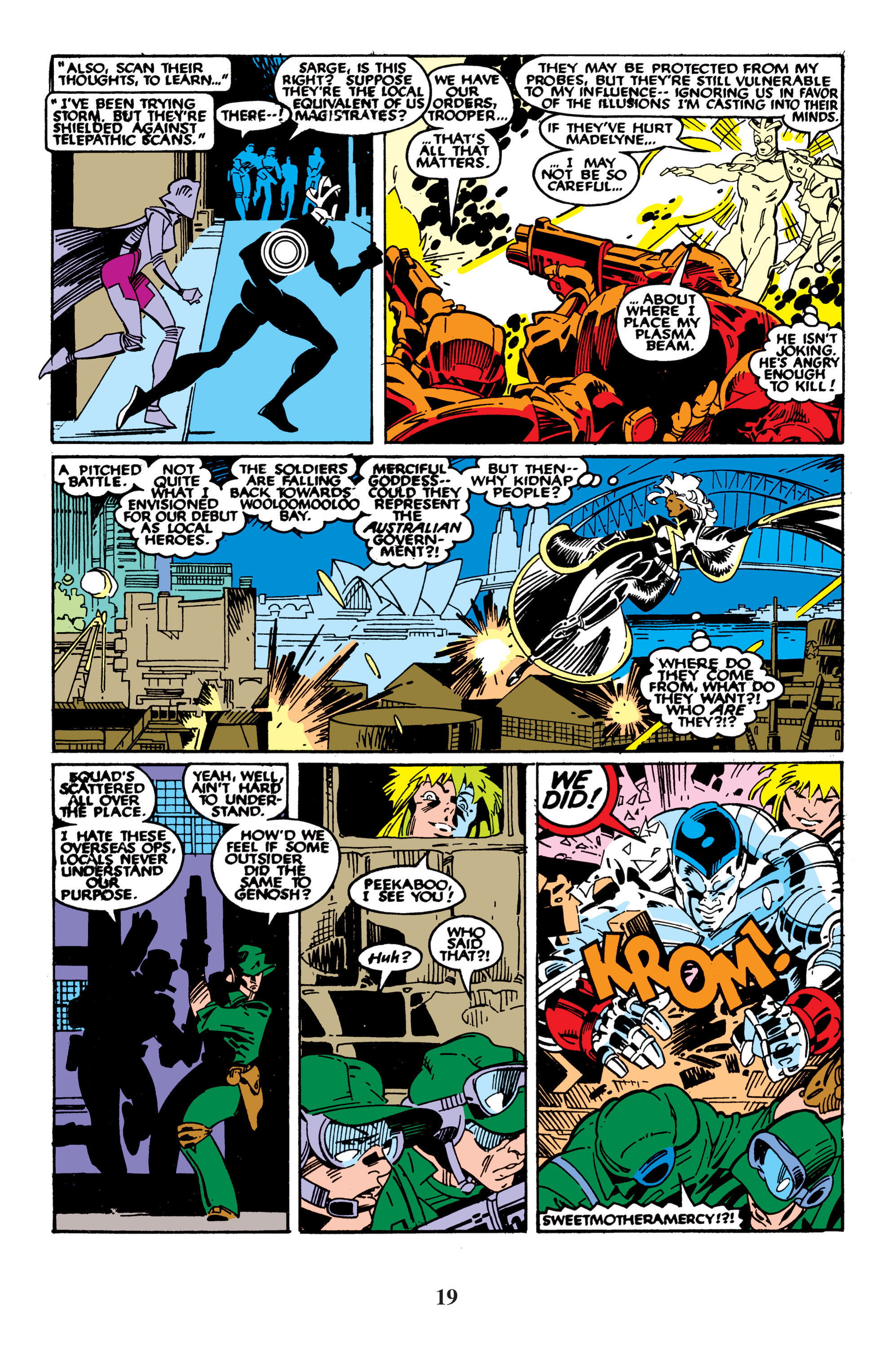 Read online Uncanny X-Men (1963) comic -  Issue #235 - 19