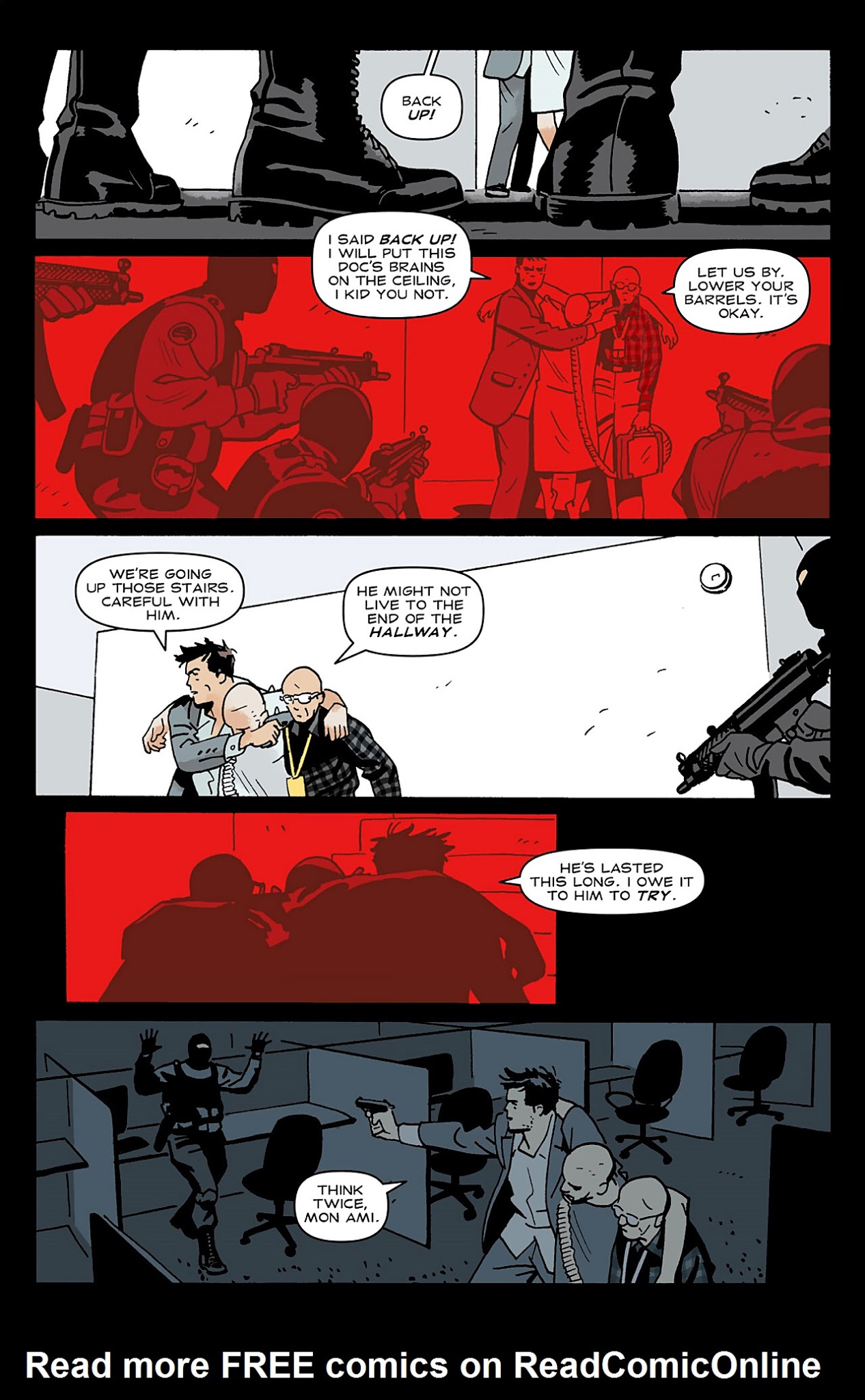 Read online Who is Jake Ellis? comic -  Issue #5 - 15