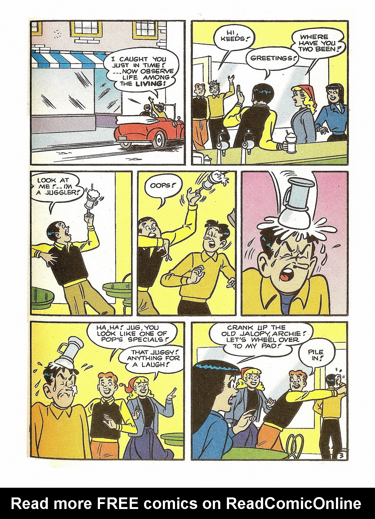 Read online Jughead's Double Digest Magazine comic -  Issue #59 - 167