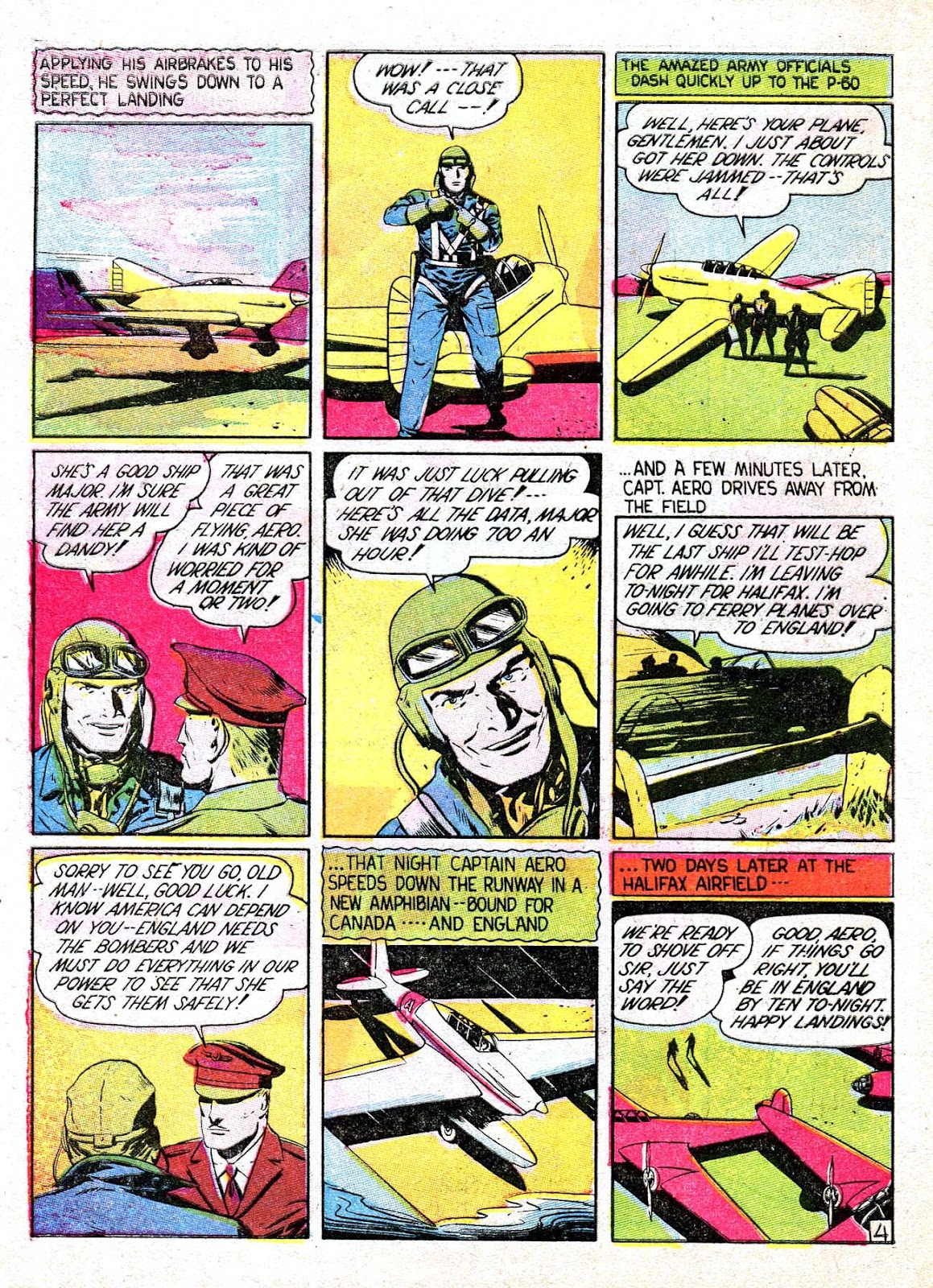 Captain Aero Comics issue 1 - Page 5