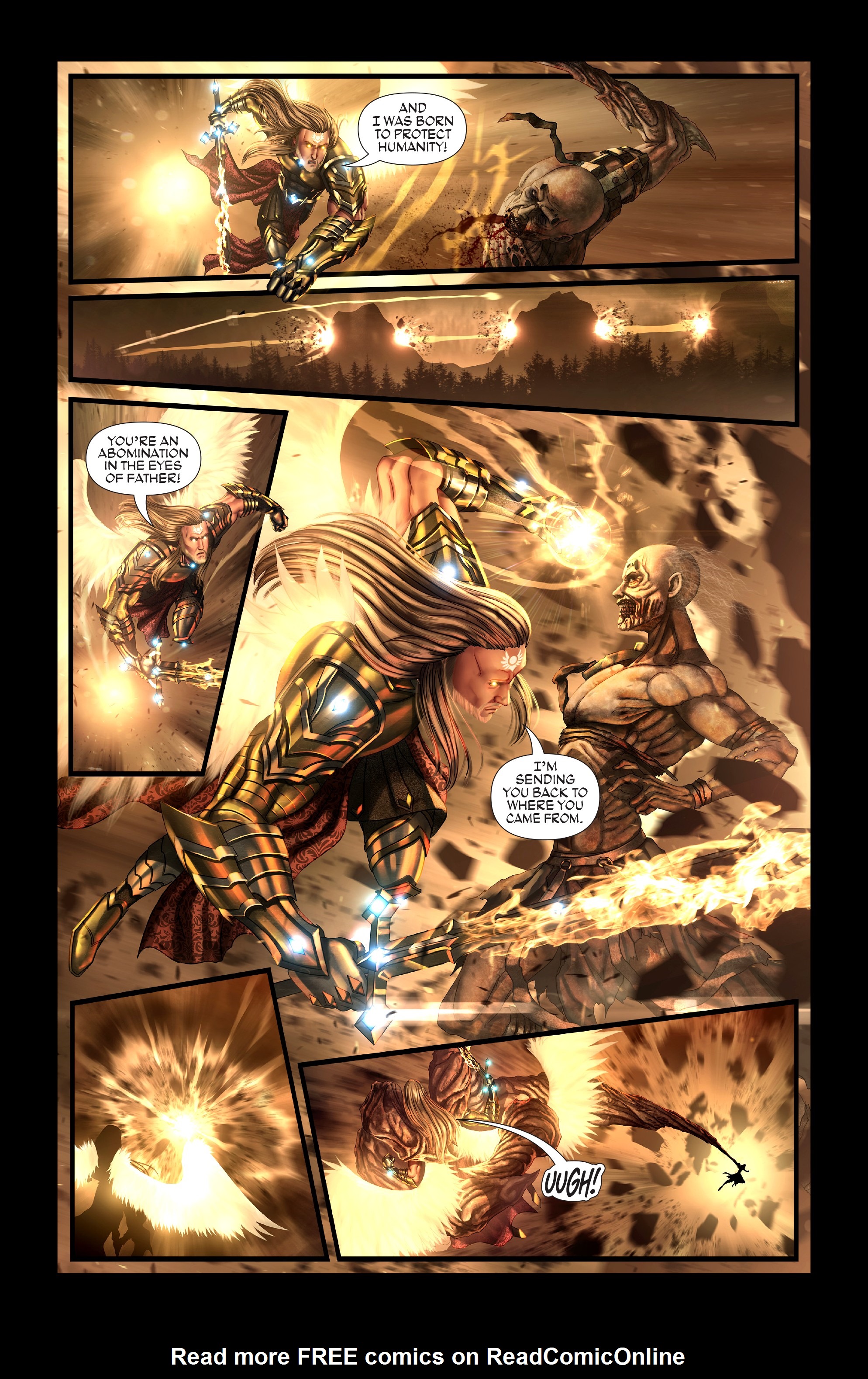 Read online Knights of the Golden Sun comic -  Issue #7 - 21