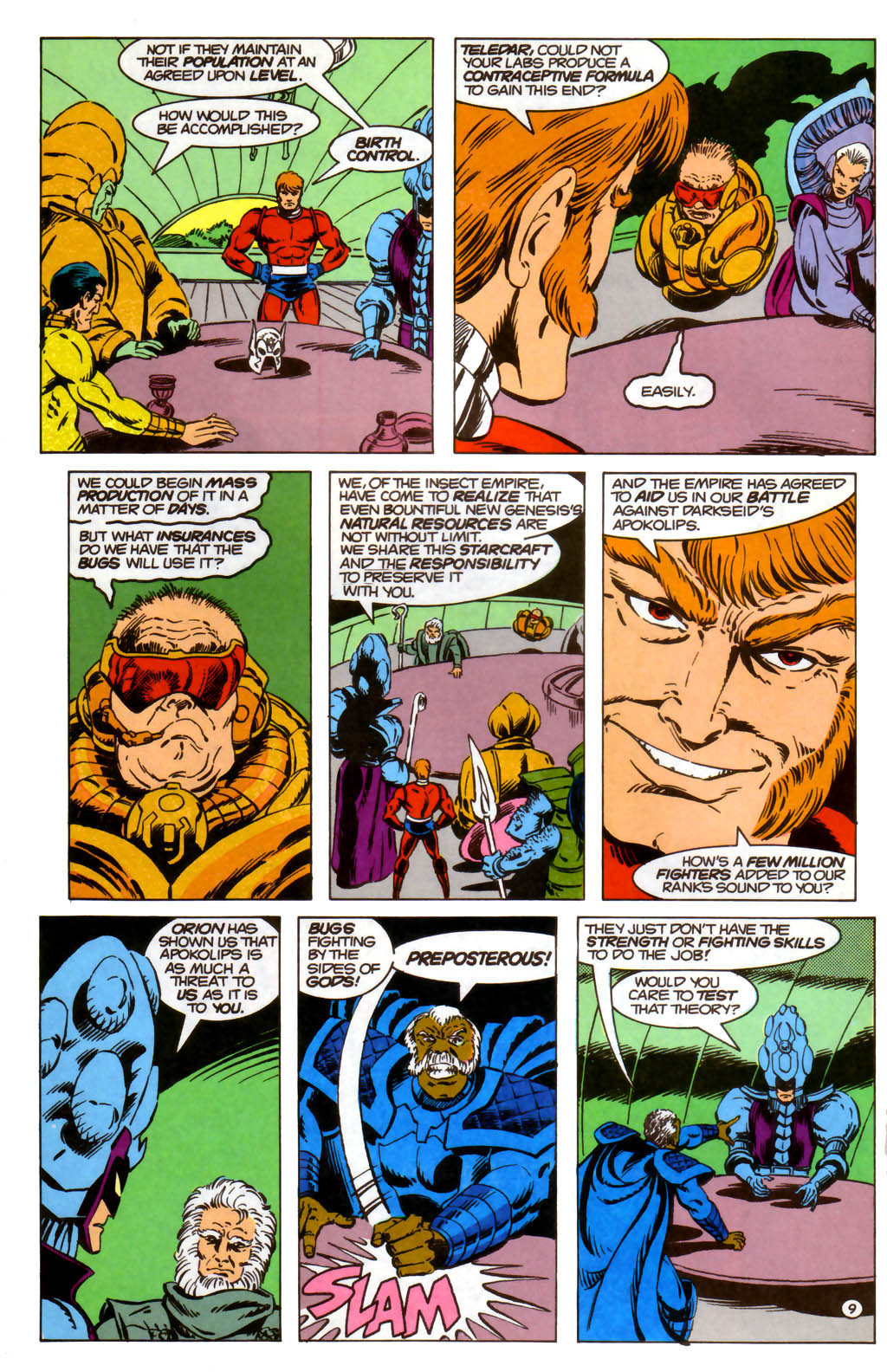 Read online The New Gods (1989) comic -  Issue #3 - 9