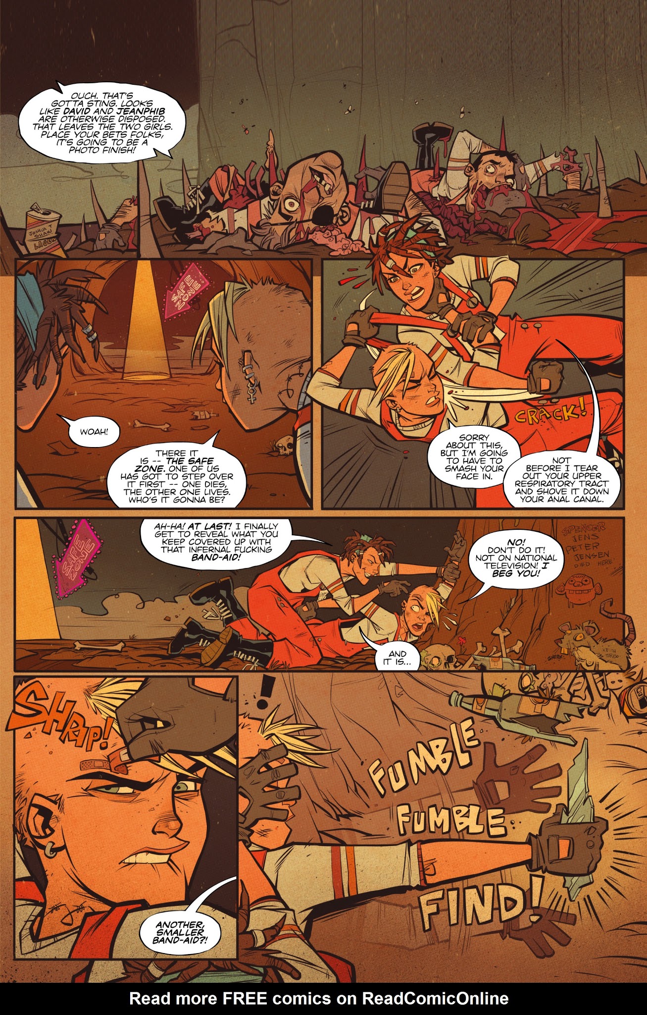 Read online Tank Girl: 21st Century Tank Girl comic -  Issue #1 - 20