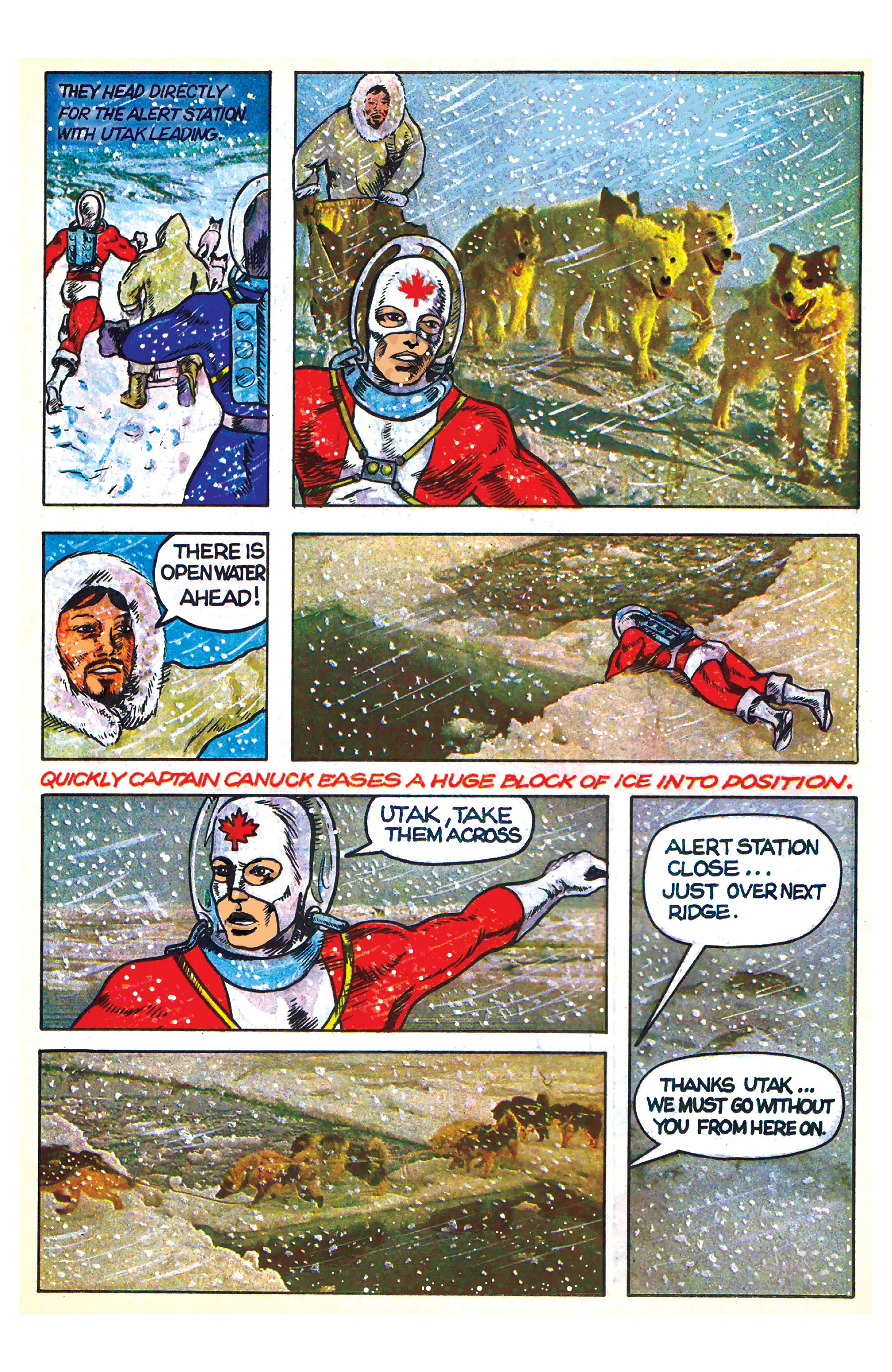 Read online Chapterhouse Archives: Captain Canuck comic -  Issue #1 - 13
