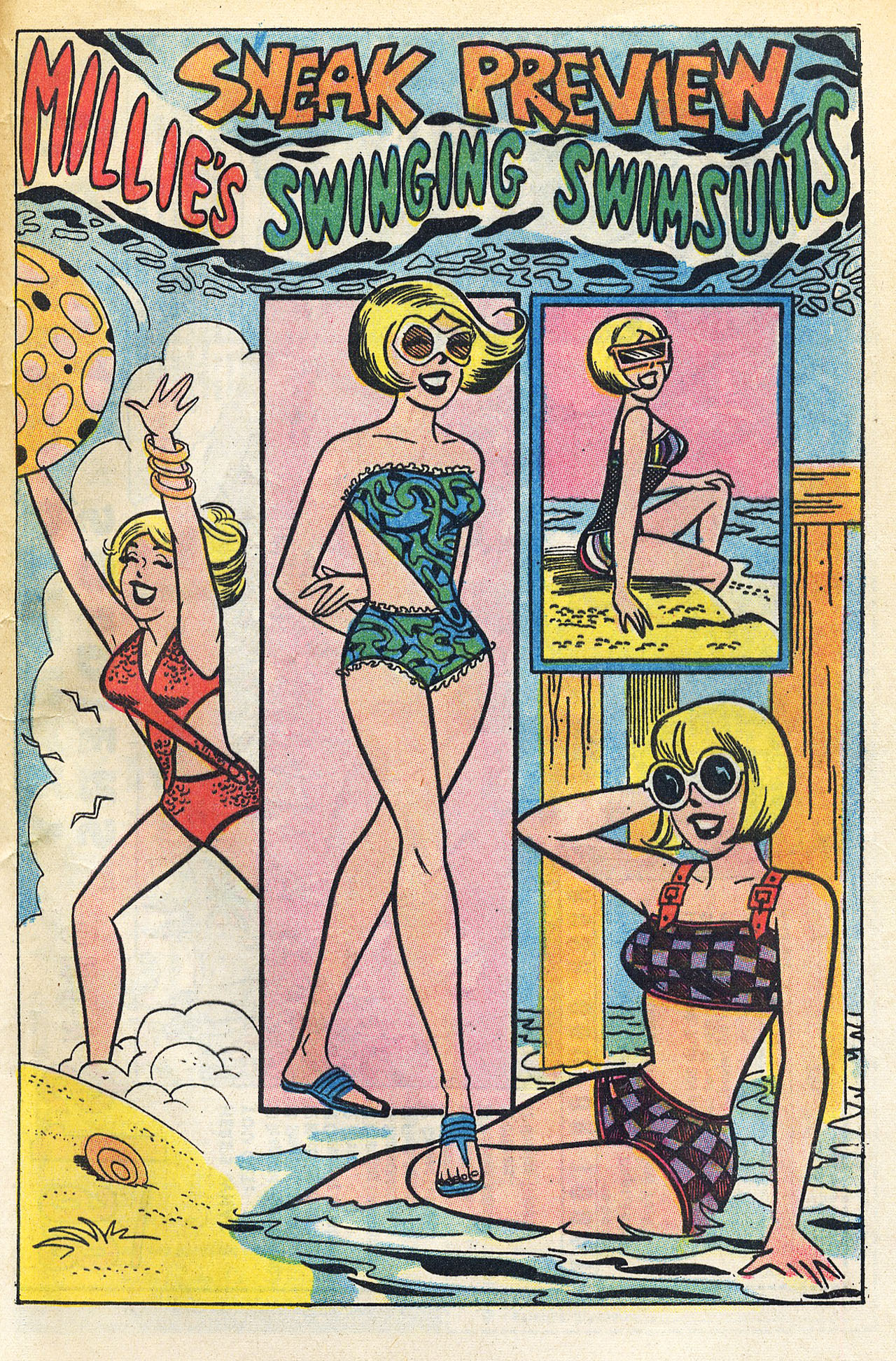 Read online Millie the Model comic -  Issue #193 - 33