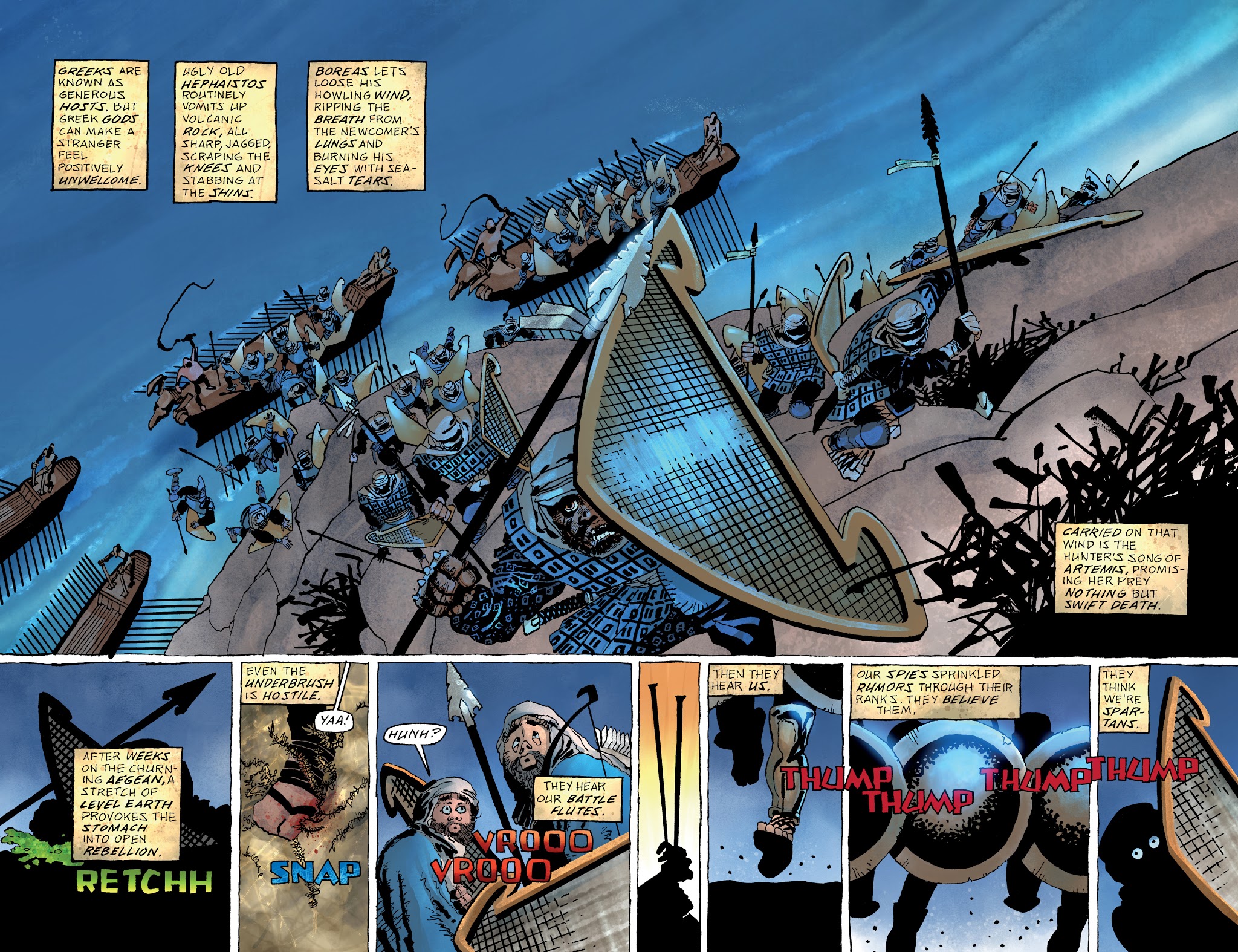 Read online Xerxes: The Fall of the House of Darius and the Rise of Alexander comic -  Issue #1 - 5