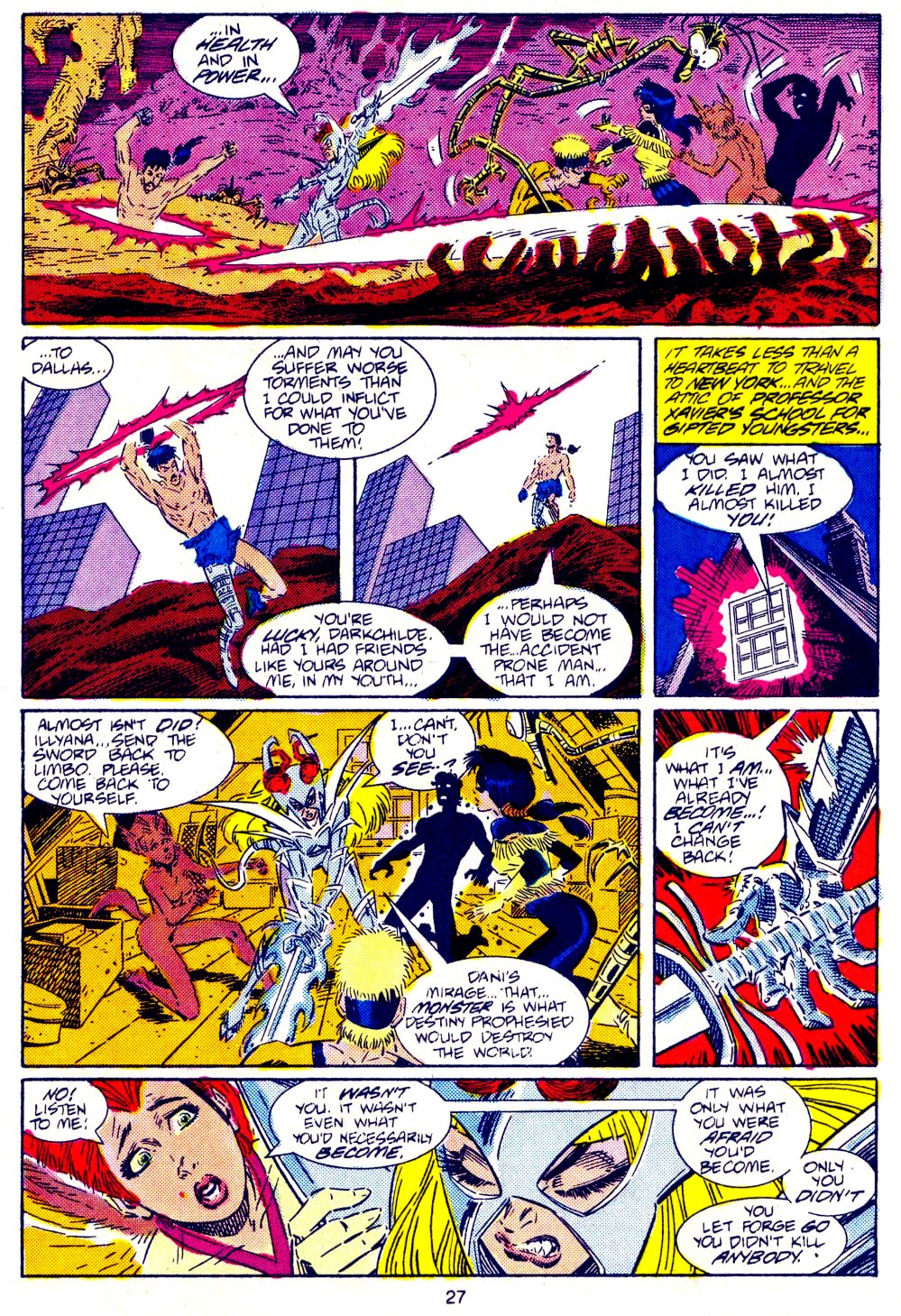 Read online The New Mutants comic -  Issue #66 - 21