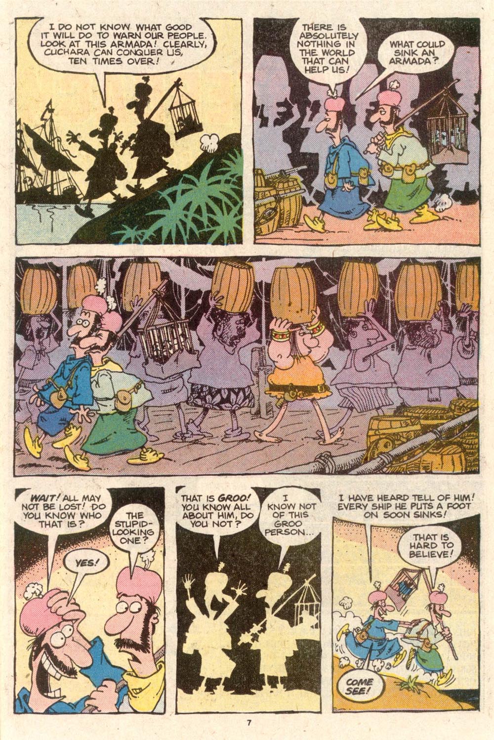 Read online Sergio Aragonés Groo the Wanderer comic -  Issue #54 - 7