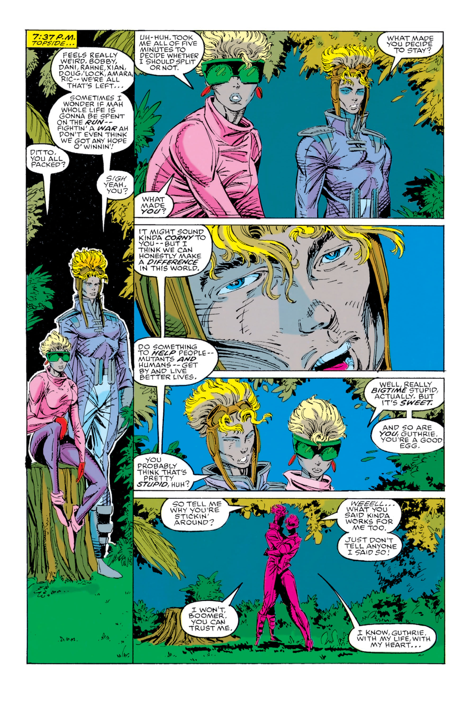 Read online New Mutants Epic Collection comic -  Issue # TPB The End Of The Beginning (Part 3) - 88
