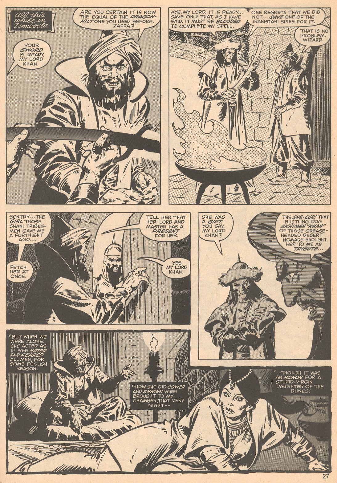 The Savage Sword Of Conan issue 56 - Page 27