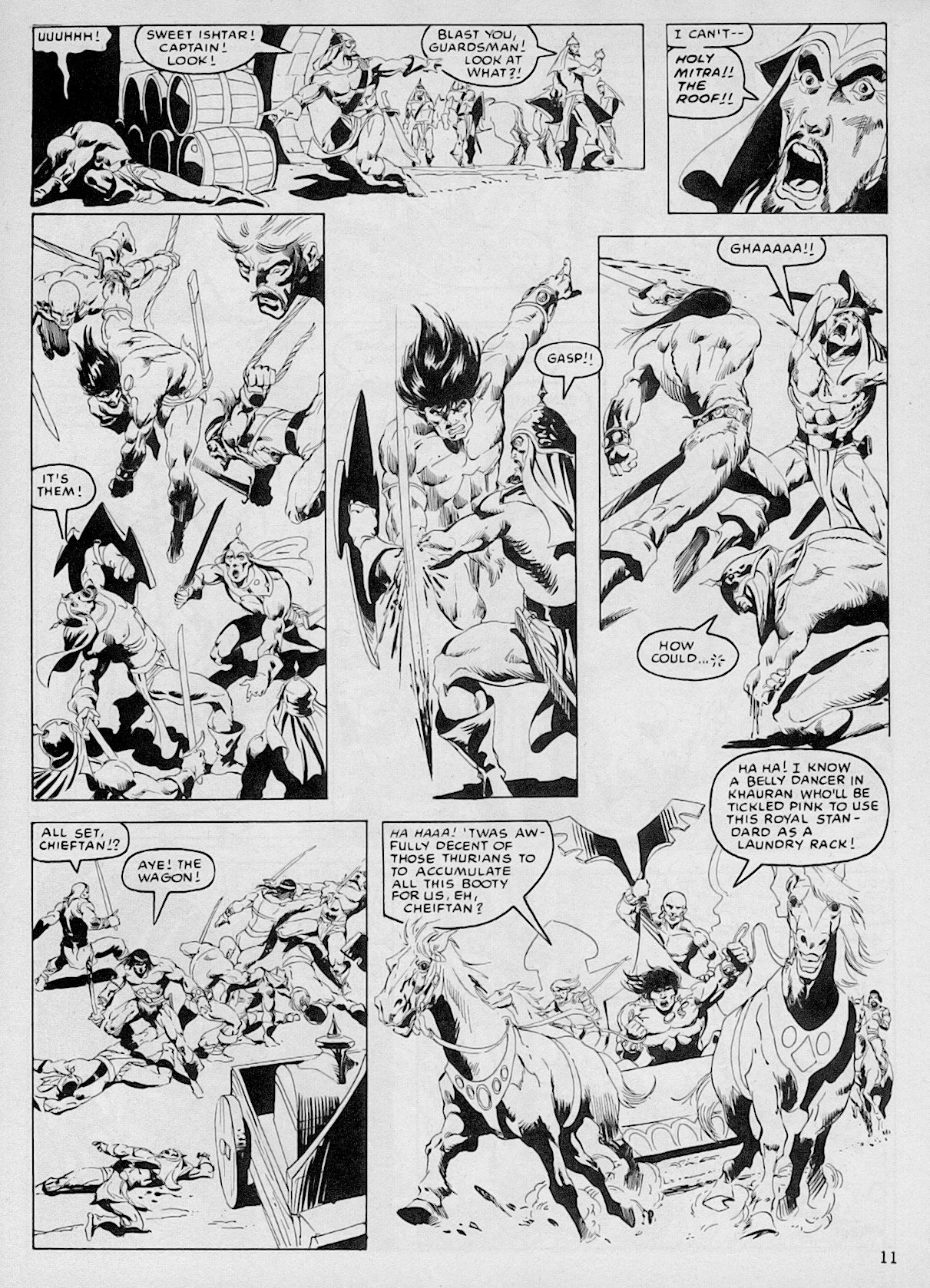 Read online The Savage Sword Of Conan comic -  Issue #103 - 10