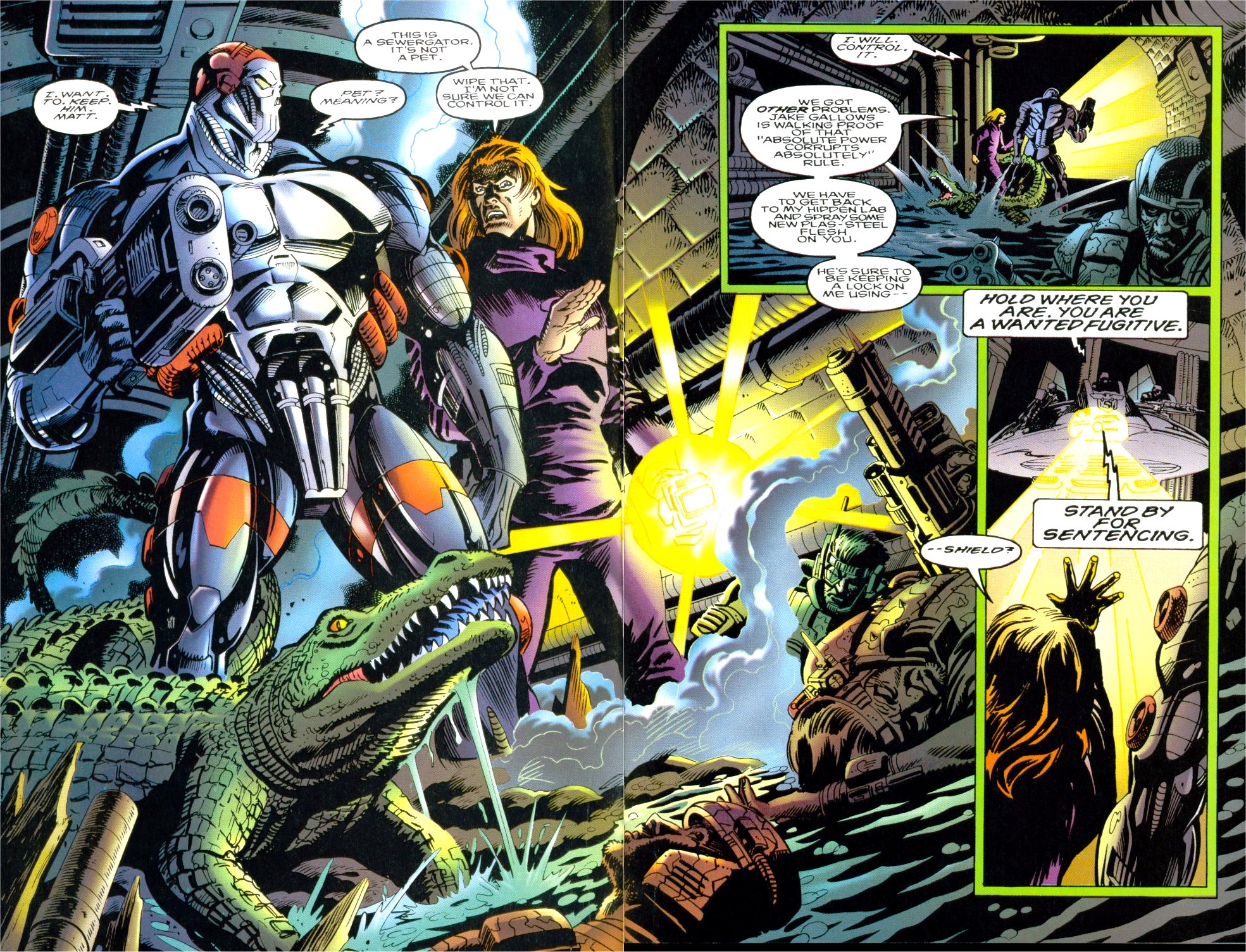 Read online Punisher 2099 comic -  Issue #30 - 4