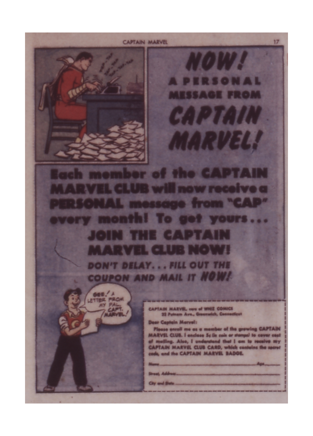 Read online Captain Marvel Adventures comic -  Issue #17 - 17