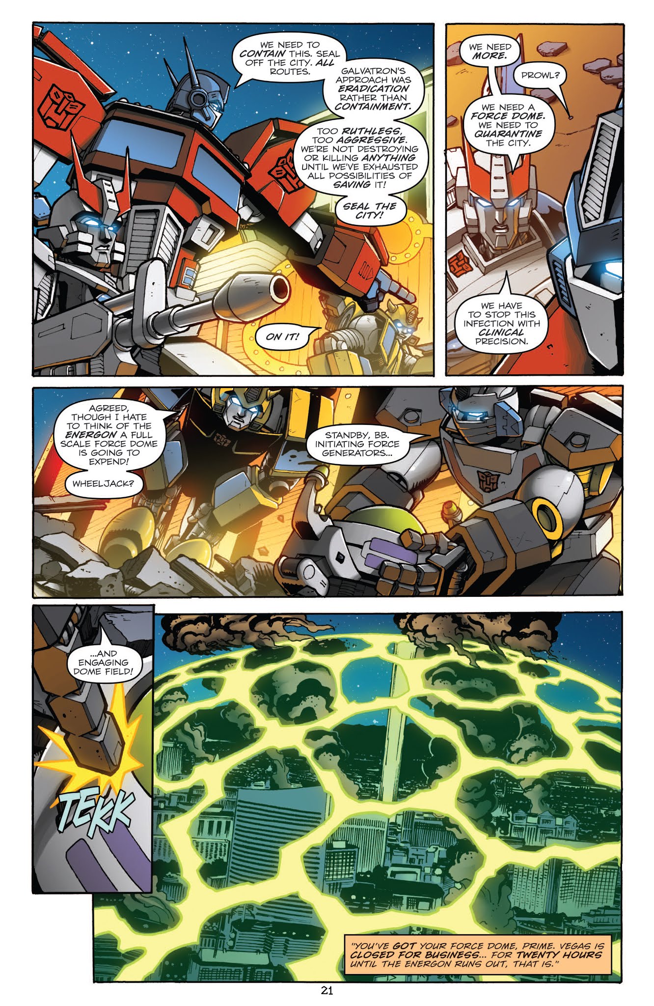 Read online Transformers: The IDW Collection comic -  Issue # TPB 7 (Part 1) - 21