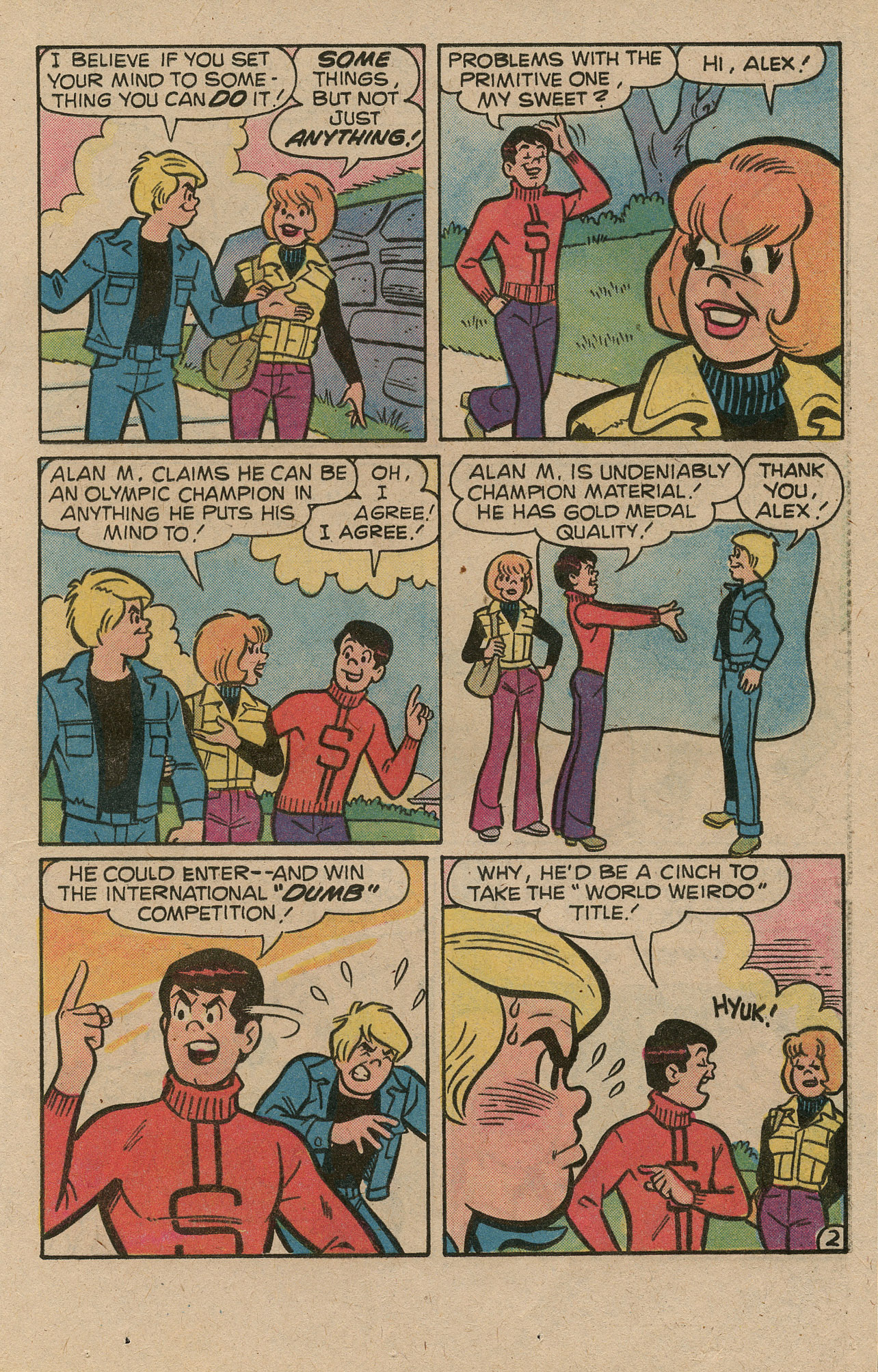 Read online Archie's TV Laugh-Out comic -  Issue #64 - 21