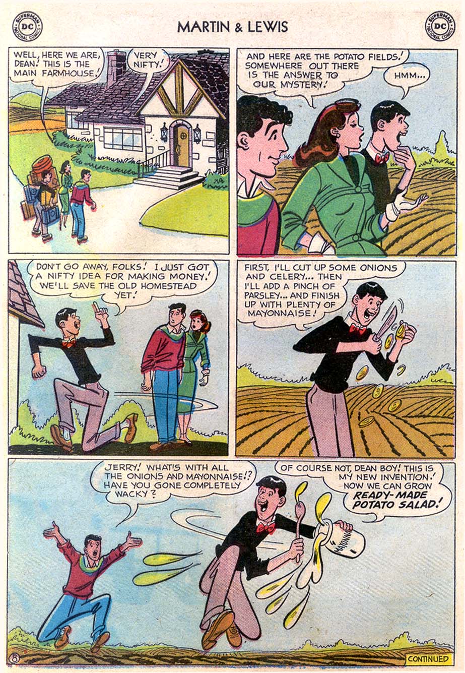 Read online The Adventures of Dean Martin and Jerry Lewis comic -  Issue #36 - 10