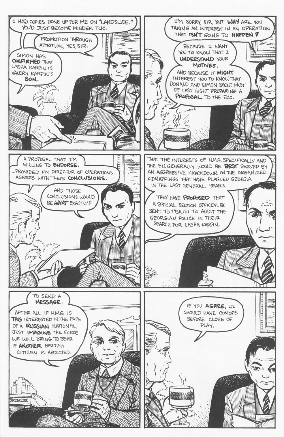 Read online Queen & Country comic -  Issue #17 - 23