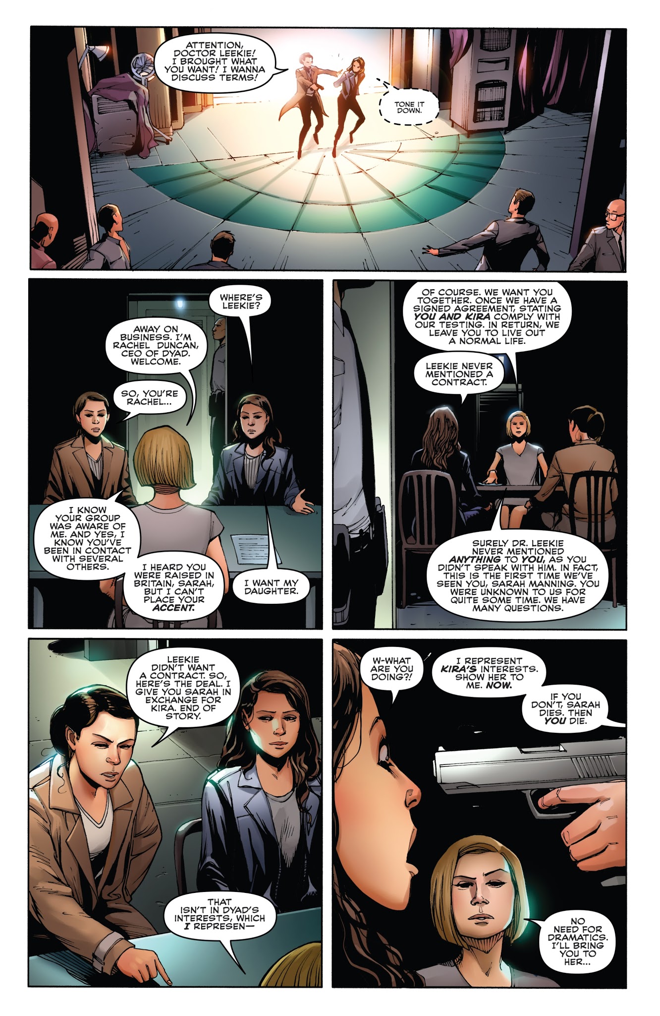 Read online Orphan Black: Deviations comic -  Issue #6 - 10