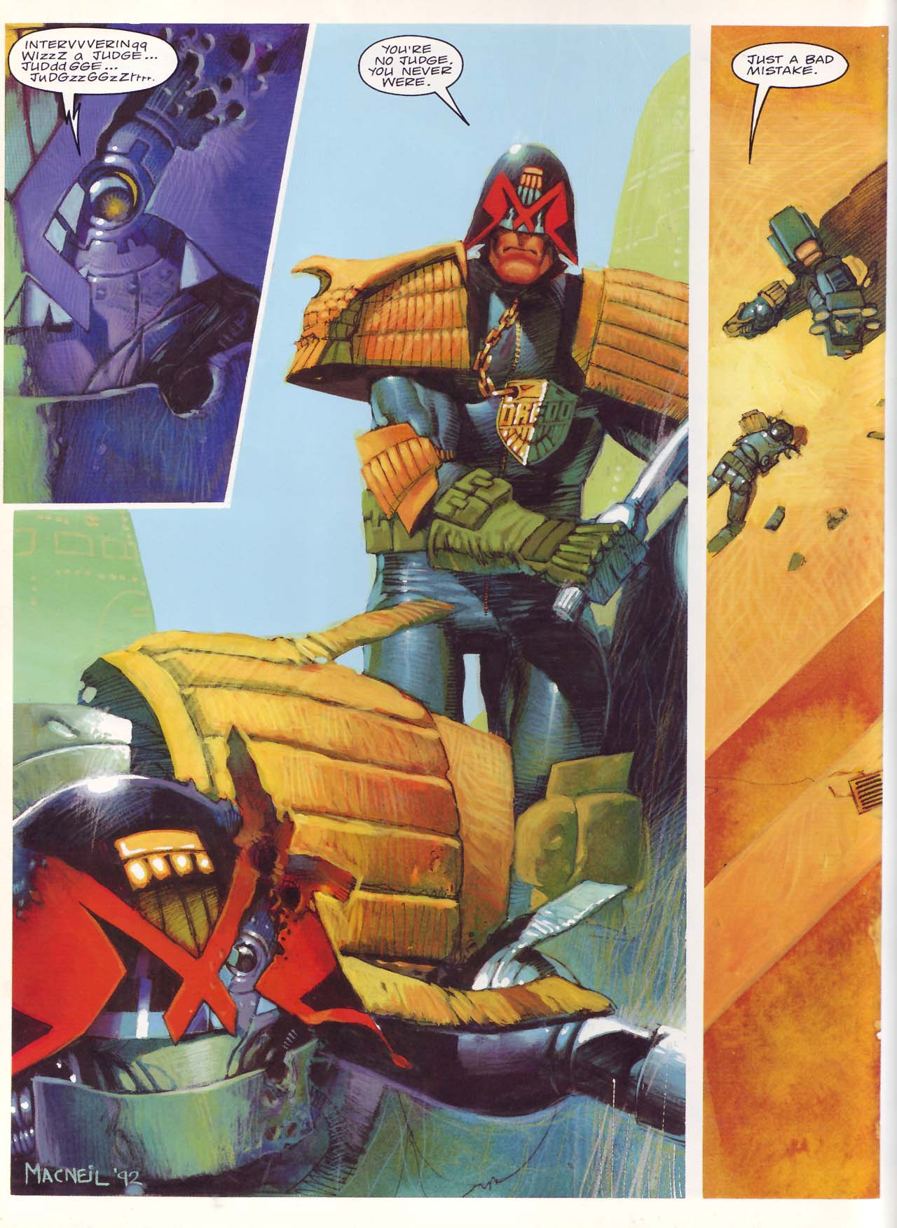 Read online Judge Dredd: Mechanismo comic -  Issue # TPB - 59