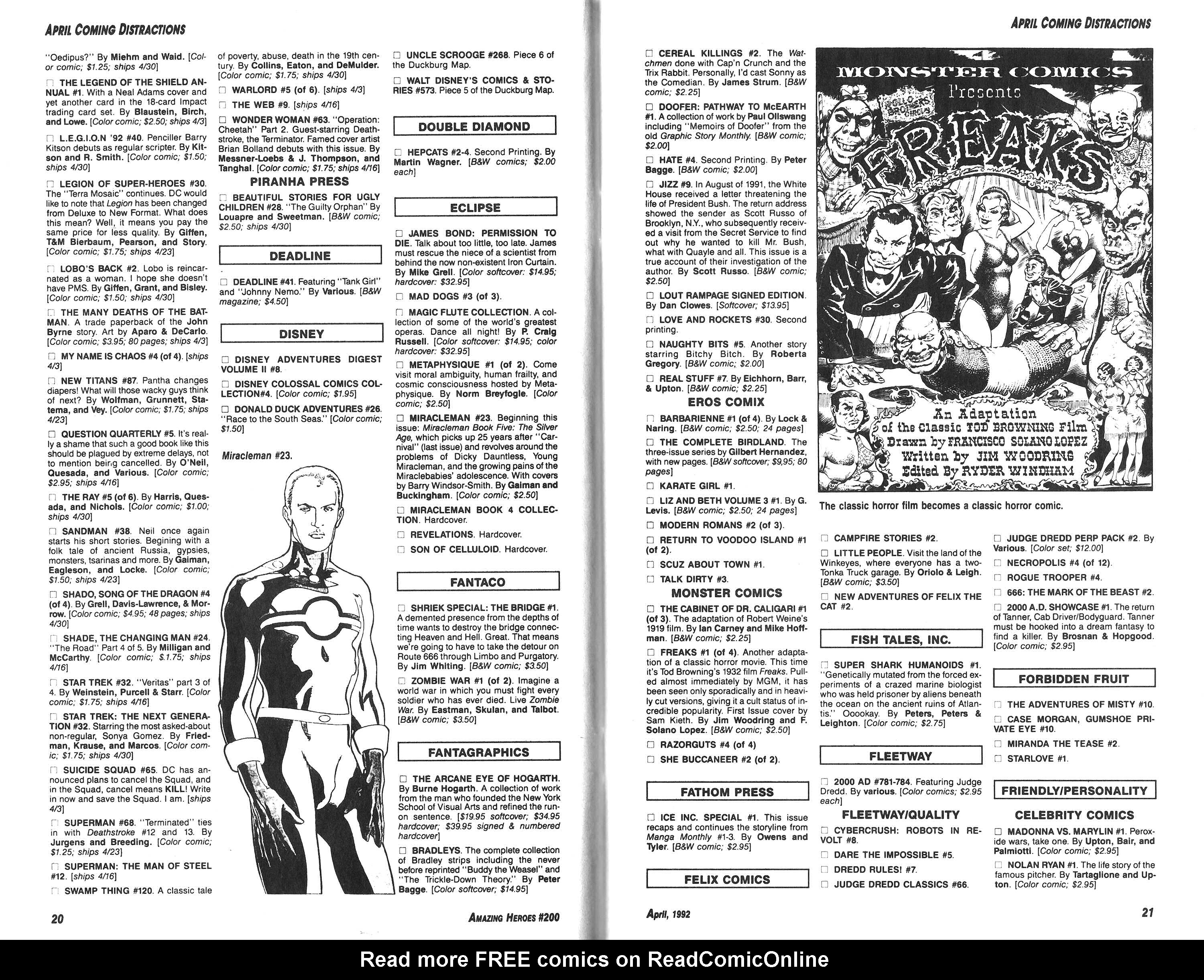 Read online Amazing Heroes comic -  Issue #200 - 11