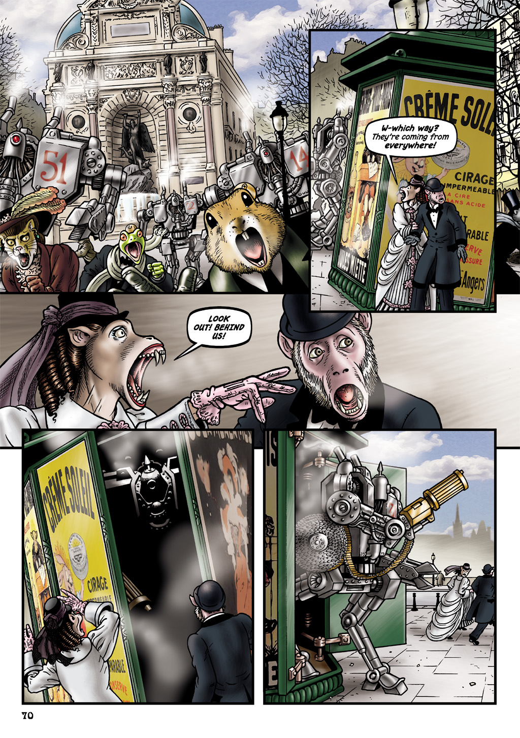 Read online Grandville Bête Noire comic -  Issue # TPB - 73