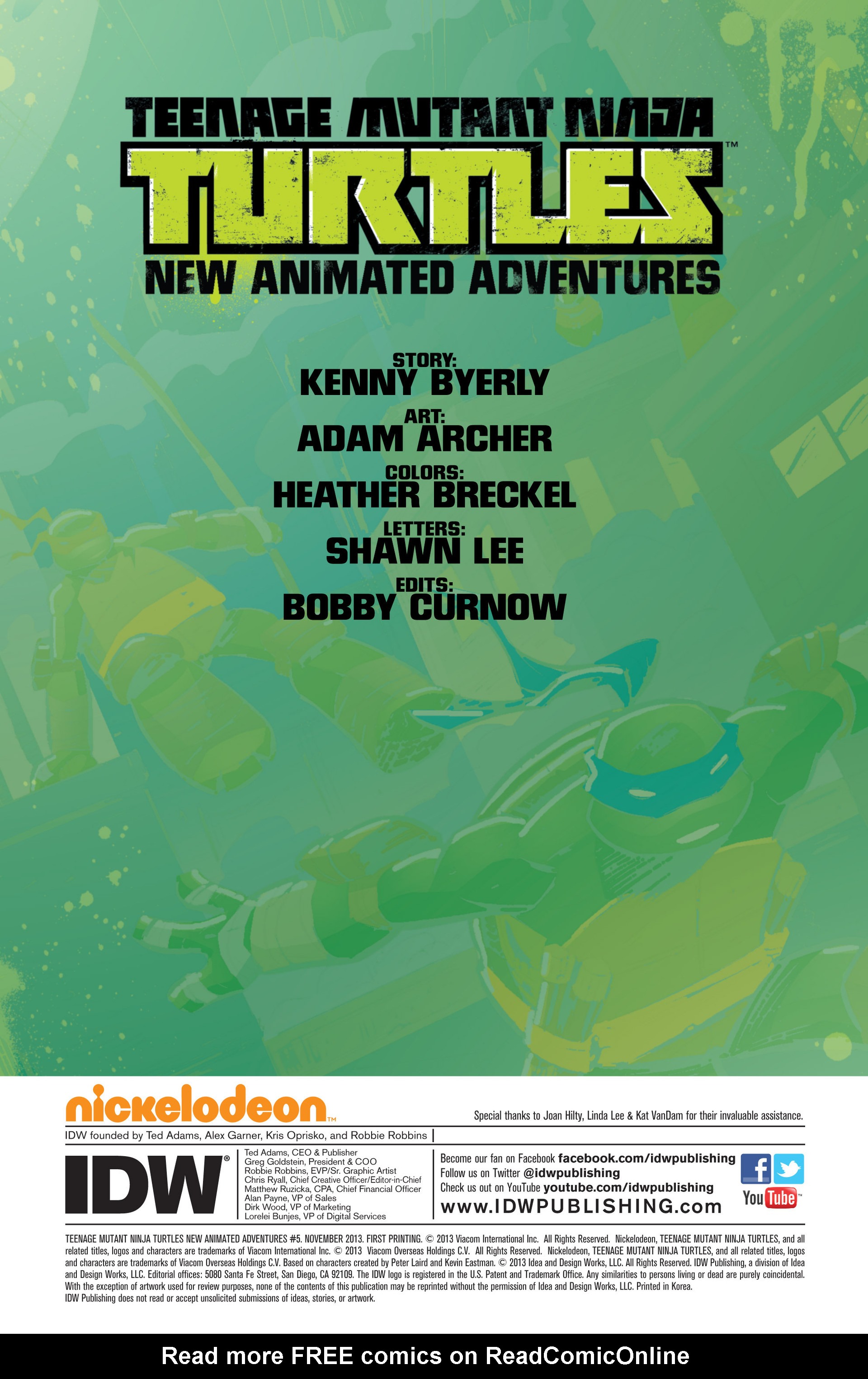 Read online Teenage Mutant Ninja Turtles New Animated Adventures comic -  Issue #5 - 2