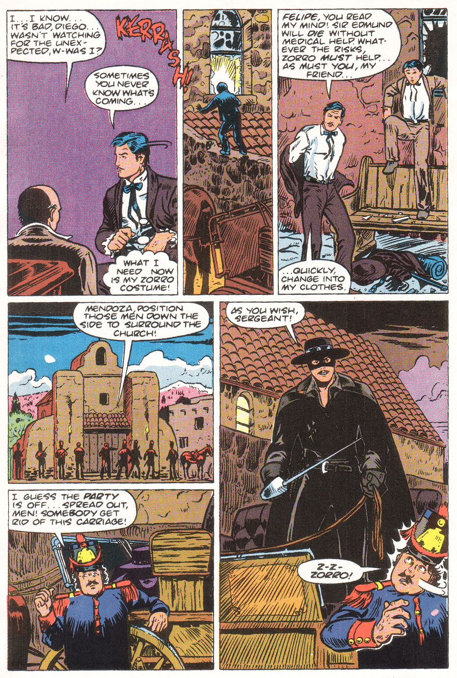 Read online Zorro (1990) comic -  Issue #8 - 26