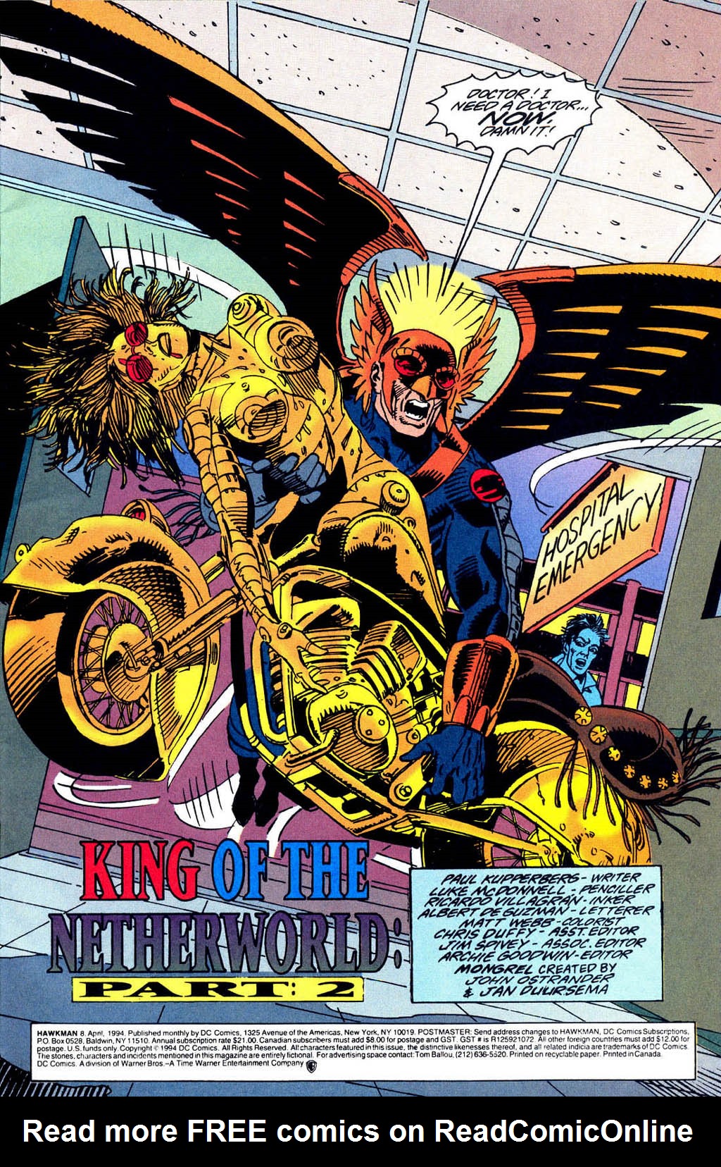 Hawkman (1993) Issue #8 #11 - English 2
