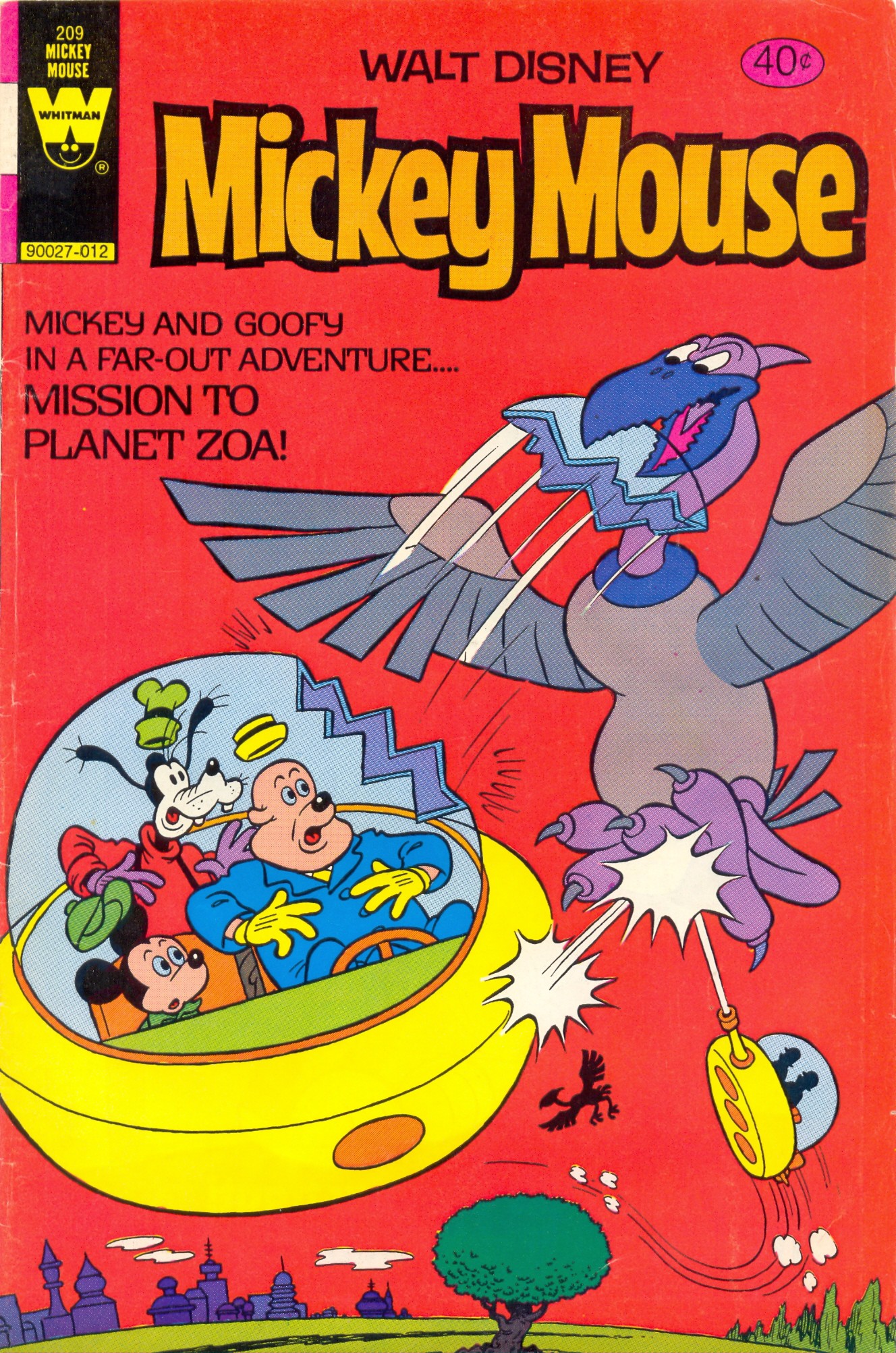 Read online Walt Disney's Mickey Mouse comic -  Issue #209 - 1
