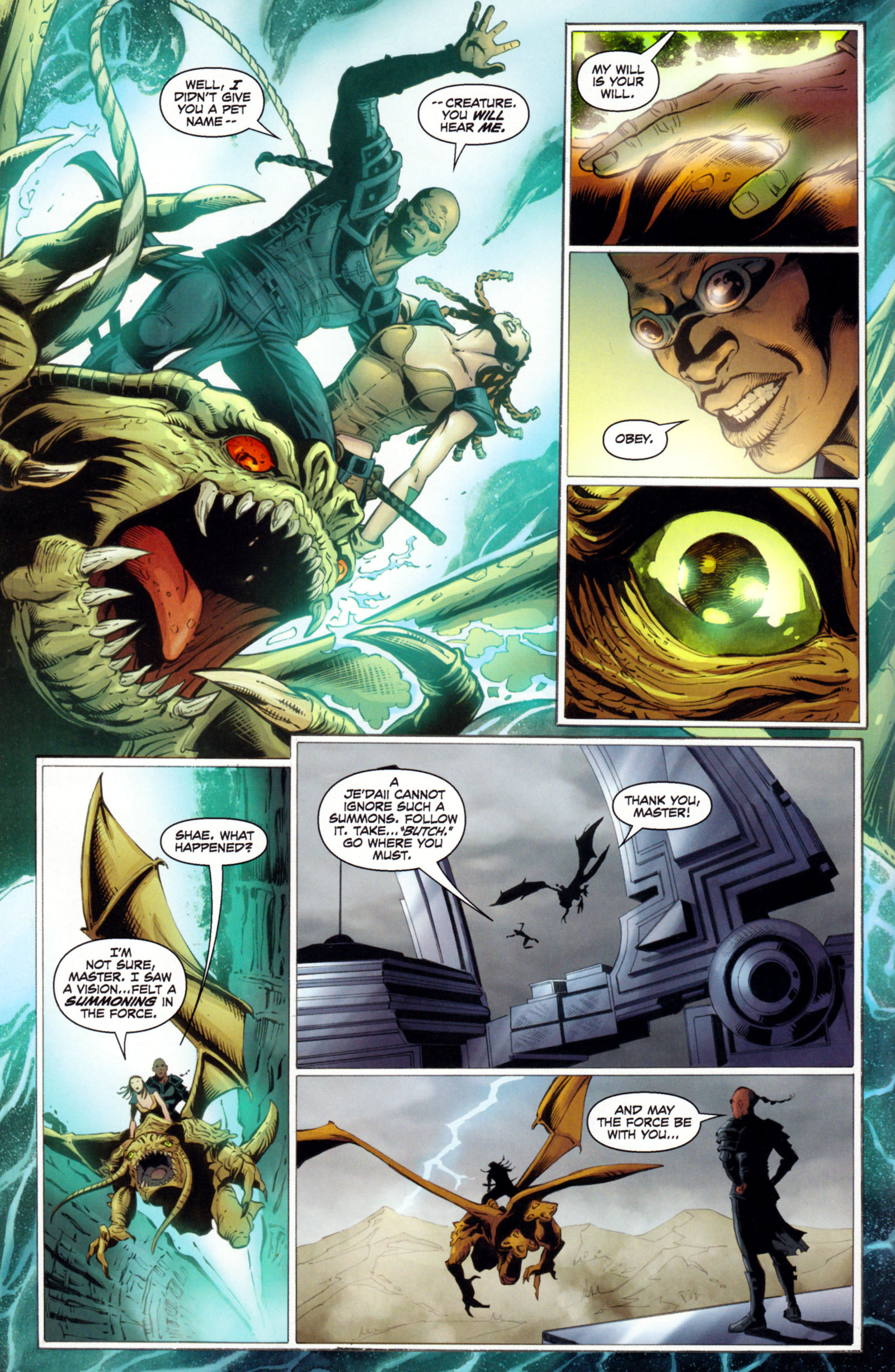 Read online Star Wars: Dawn Of The Jedi - Force Storm comic -  Issue #2 - 8