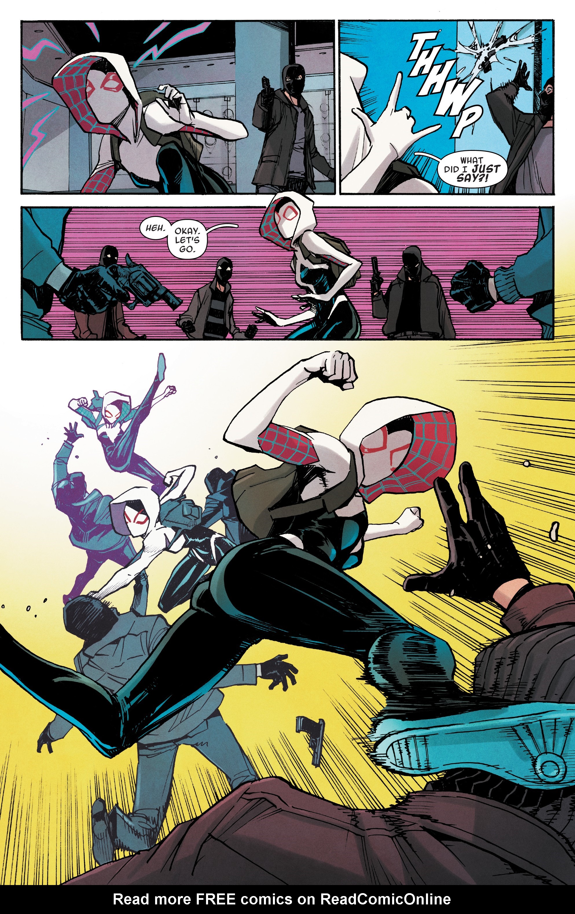 Read online Spider-Gwen: Ghost-Spider comic -  Issue #5 - 18