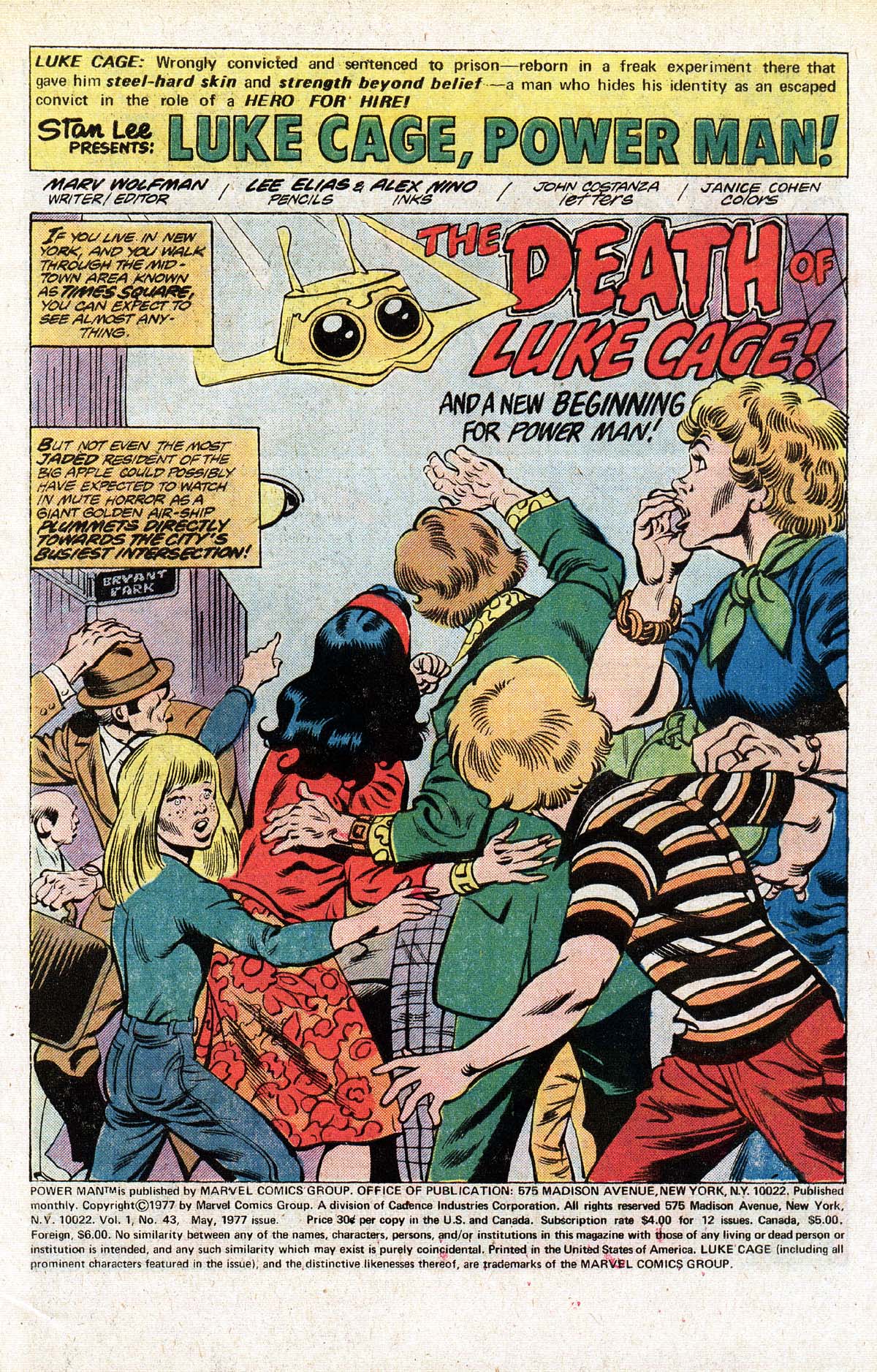 Read online Power Man comic -  Issue #43 - 2