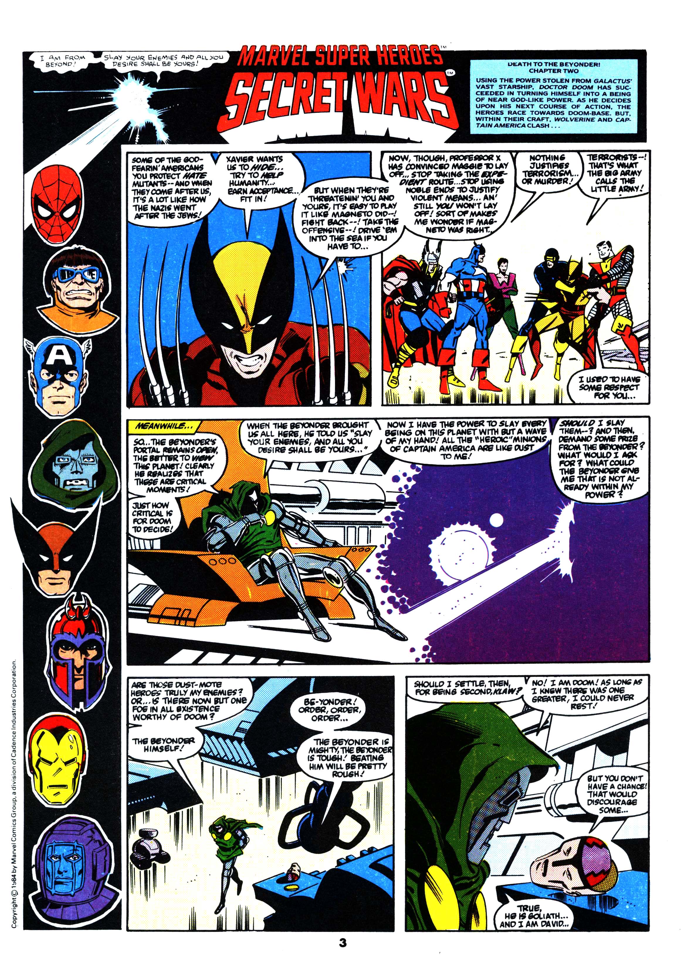 Read online Secret Wars (1985) comic -  Issue #22 - 3
