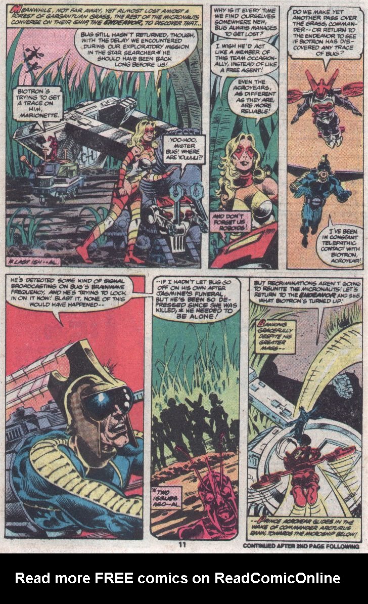 Read online Micronauts (1979) comic -  Issue #19 - 7