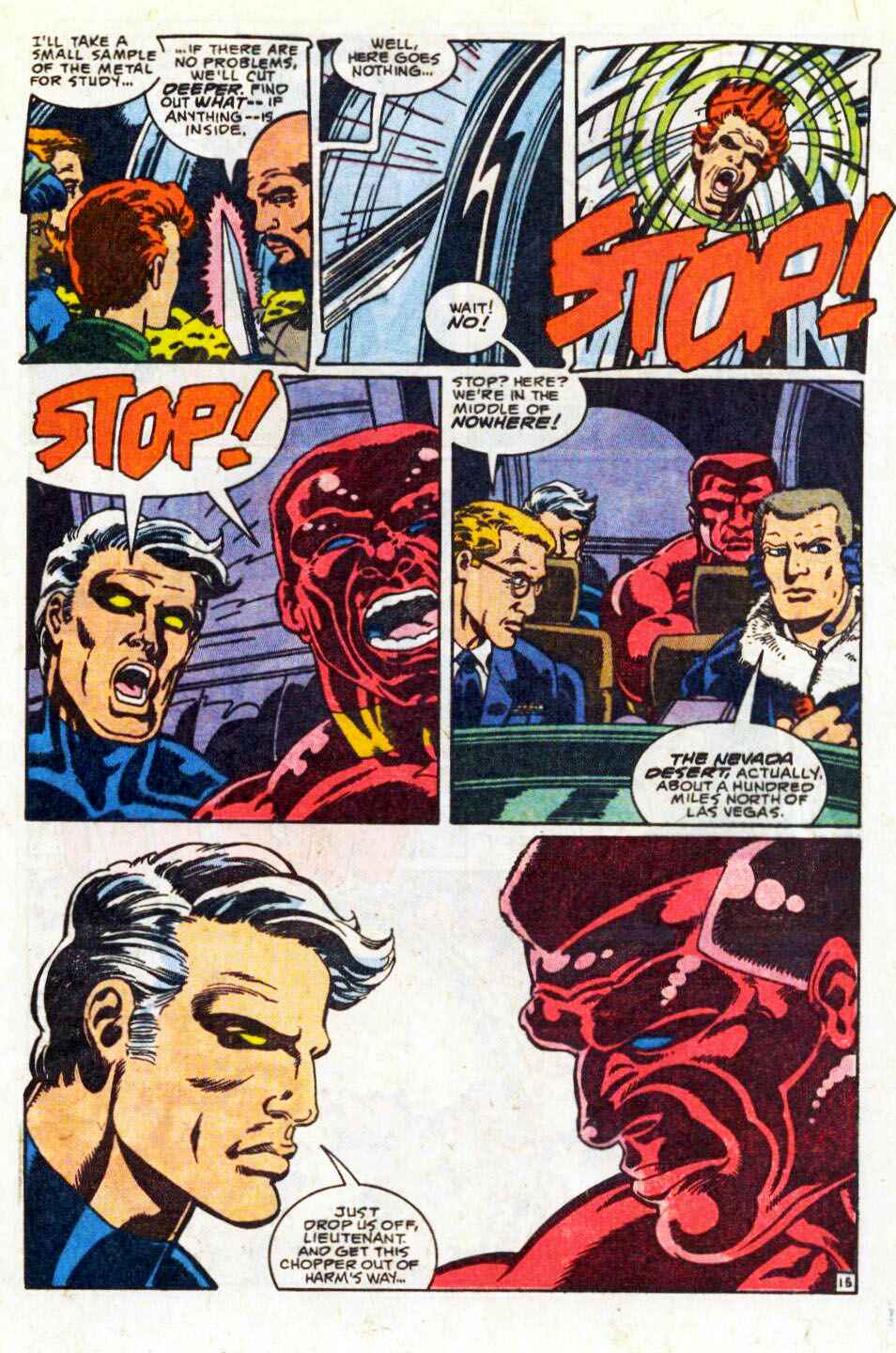 Read online Captain Atom (1987) comic -  Issue #35 - 16