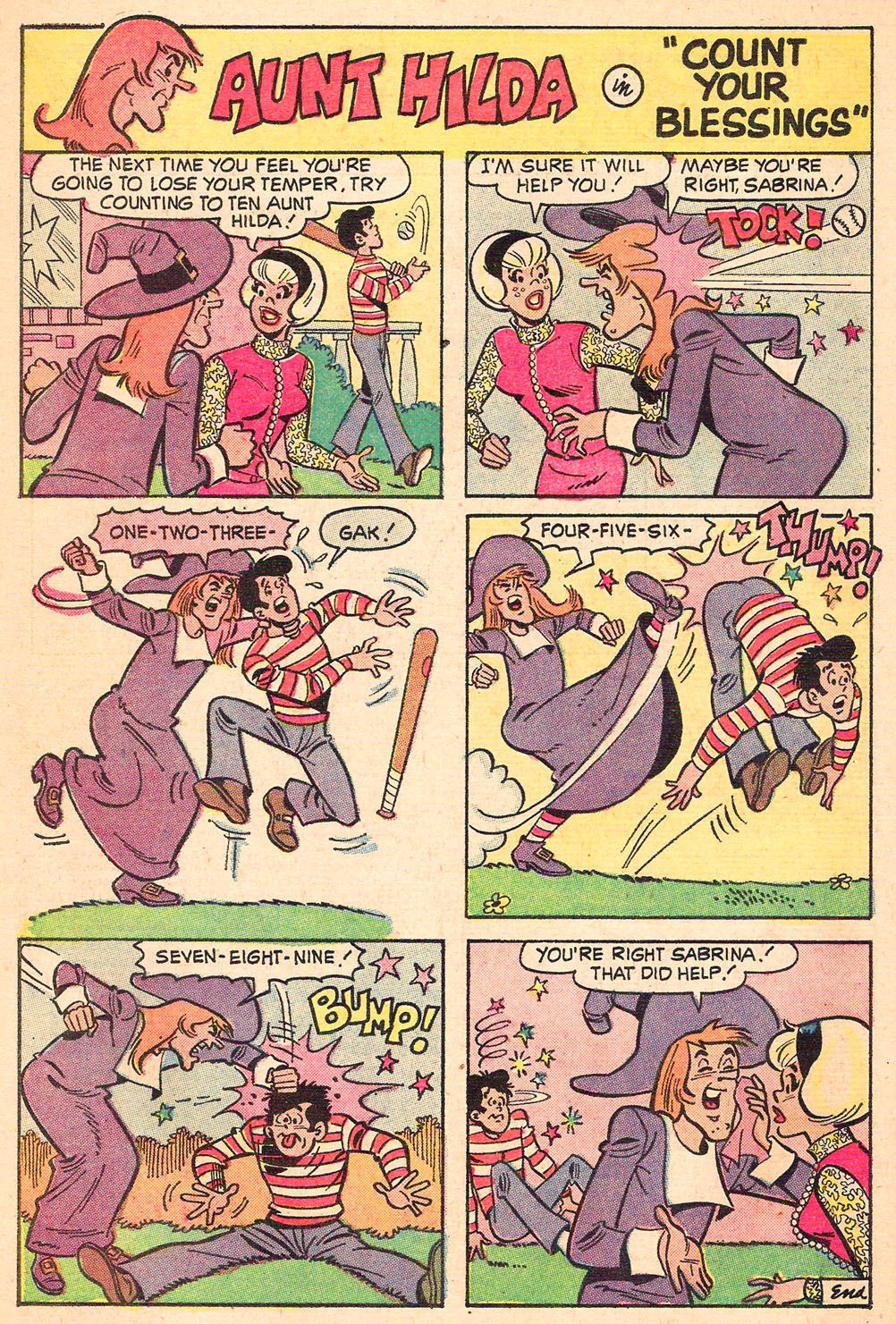 Read online Sabrina The Teenage Witch (1971) comic -  Issue #5 - 42