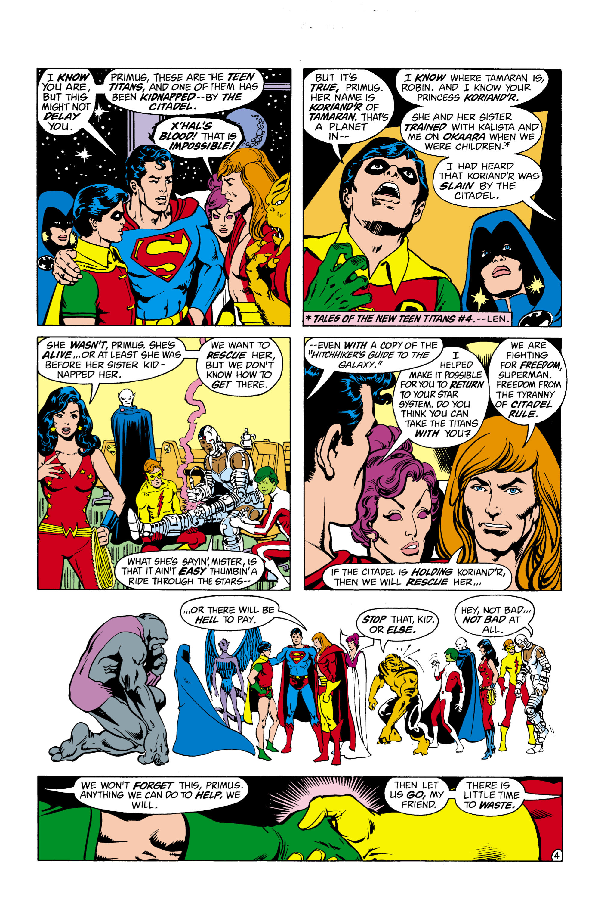 Read online The New Teen Titans (1980) comic -  Issue #24 - 4