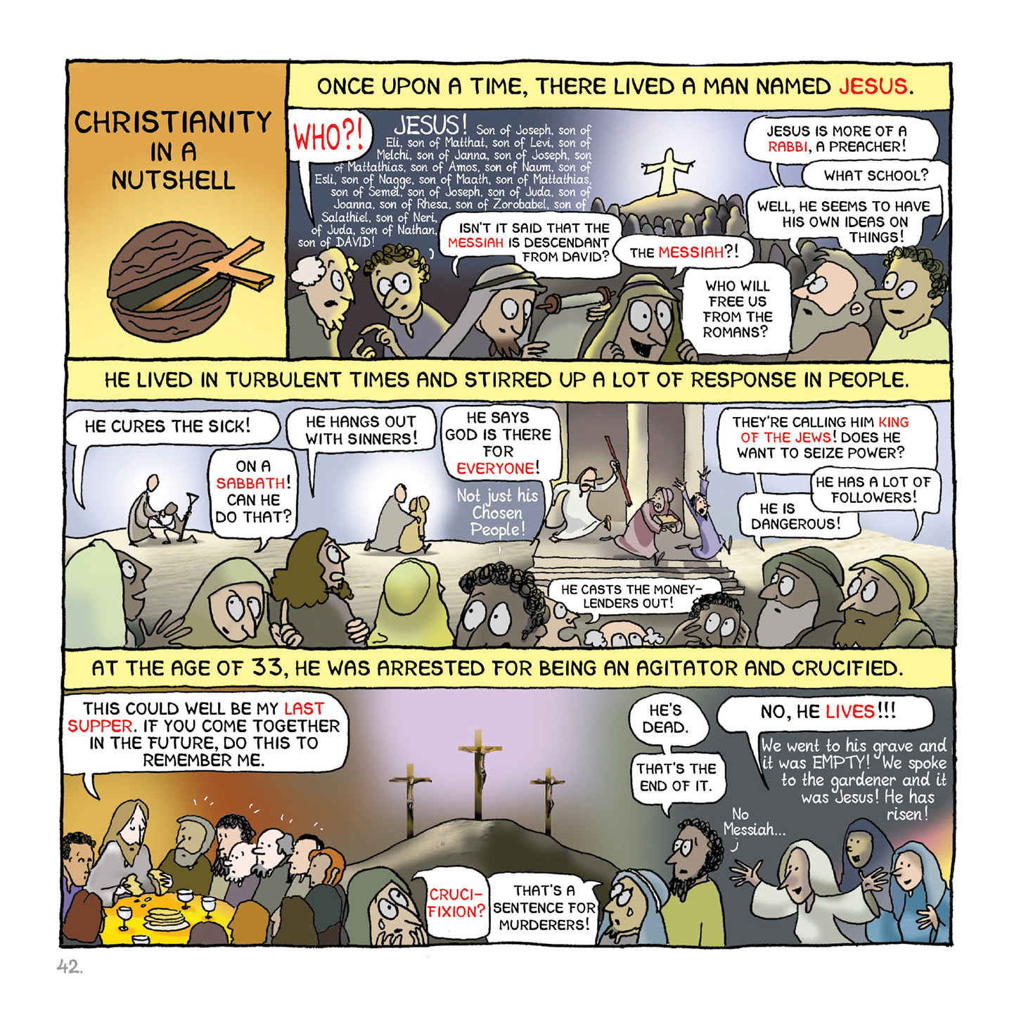 Read online Religion: A Discovery in Comics comic -  Issue # TPB - 43