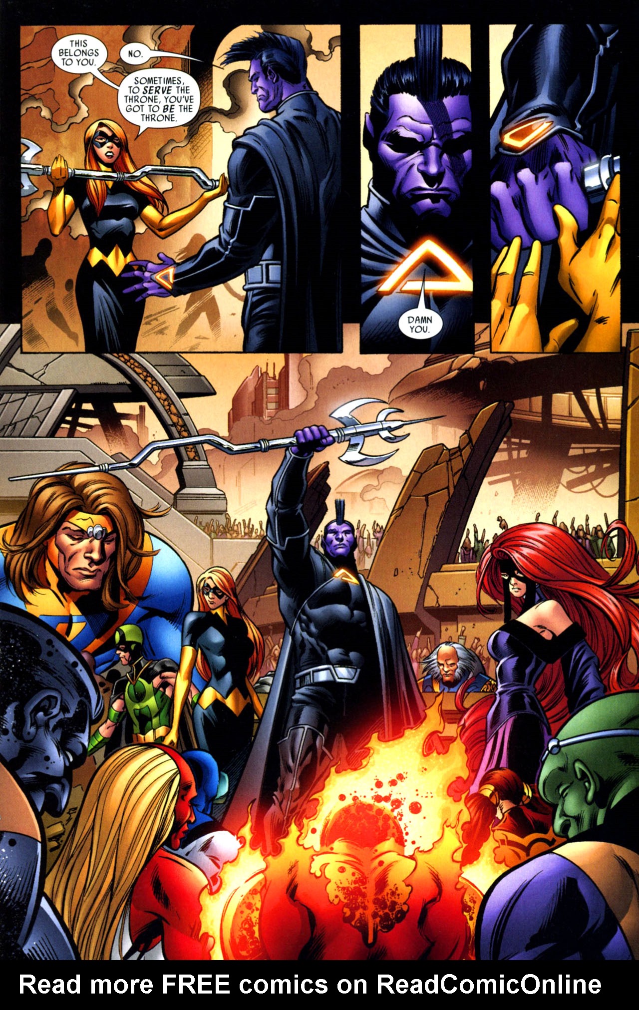 Read online War of Kings: Who Will Rule? comic -  Issue # Full - 26