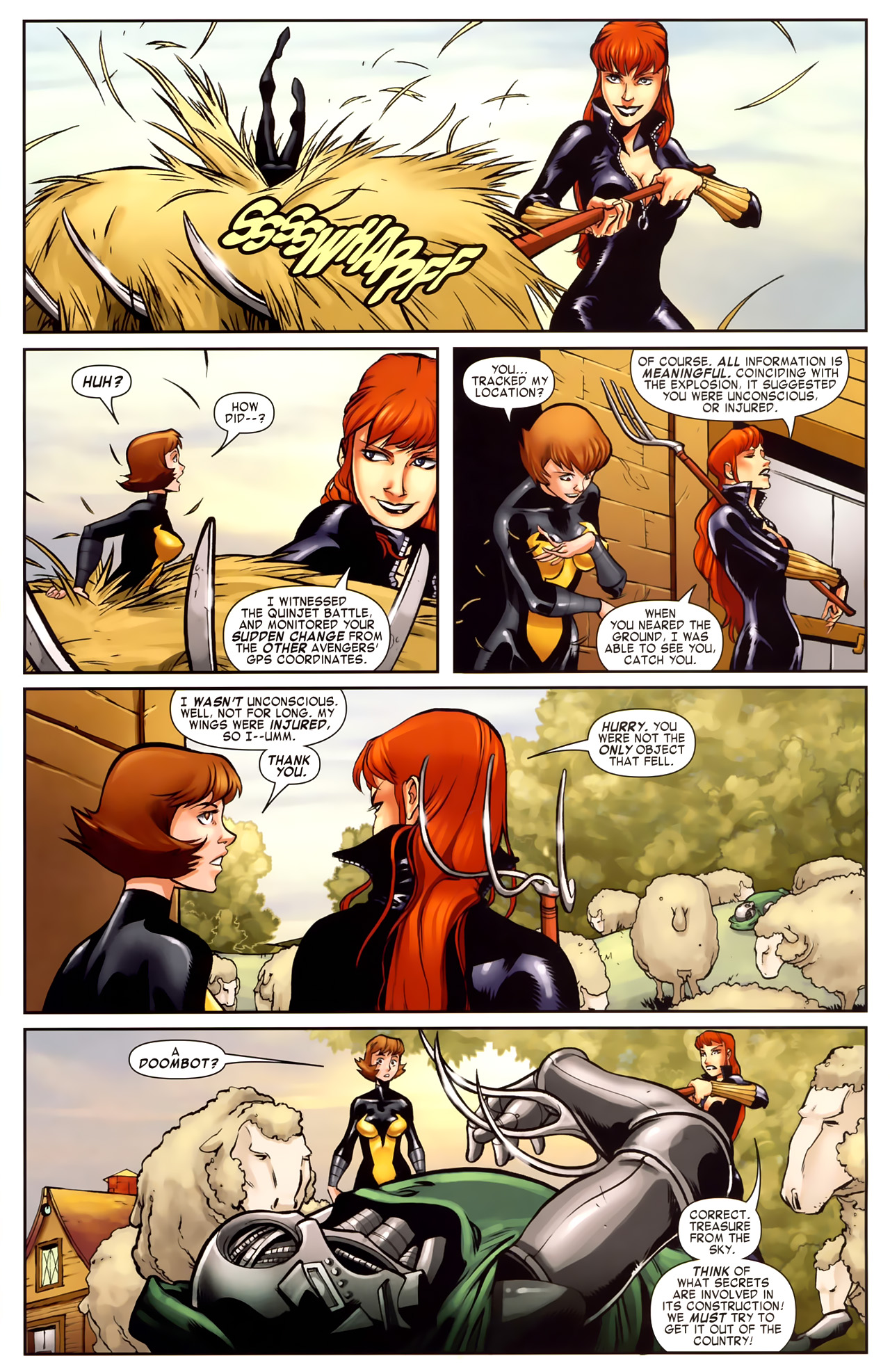 Read online Black Widow & The Marvel Girls comic -  Issue #2 - 16