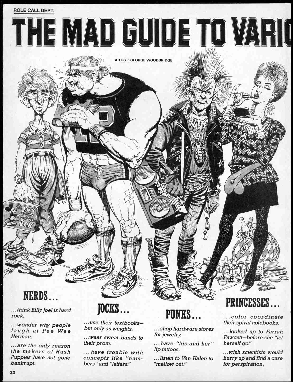 Read online MAD comic -  Issue #268 - 24