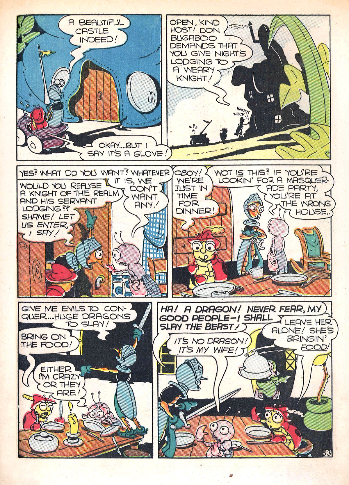 Read online Animal Comics comic -  Issue #4 - 56