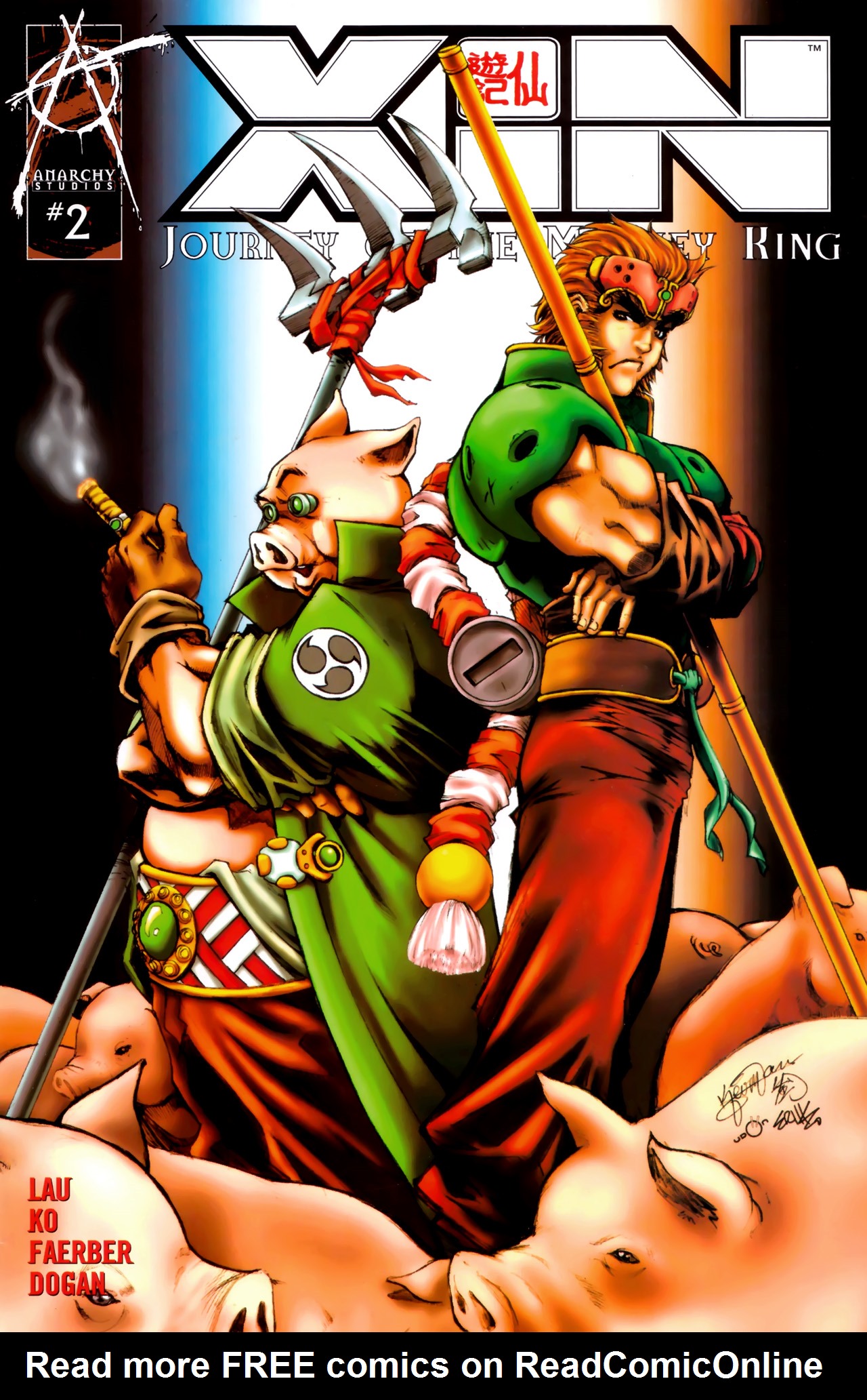 Read online Xin: Journey of the Monkey King comic -  Issue #2 - 1